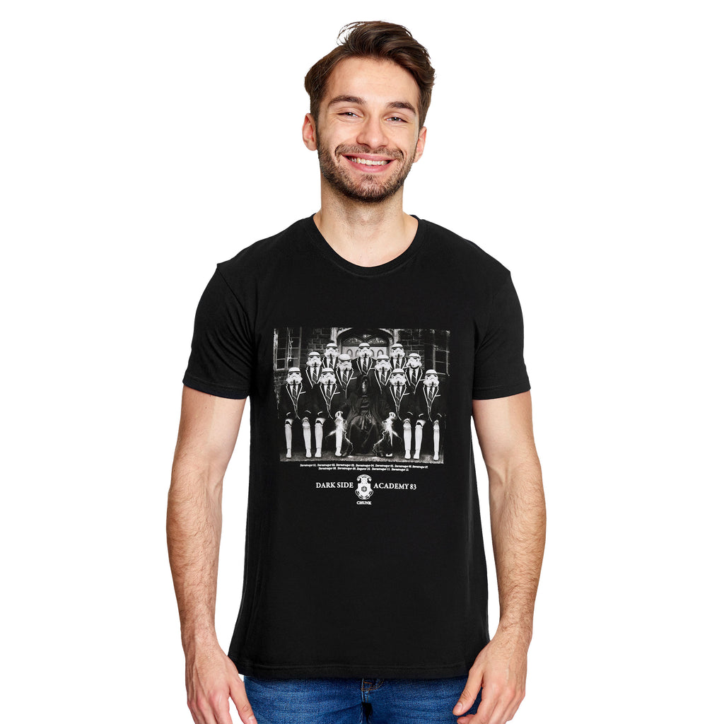 Zdjęcie produktu Koszulka Dark Side Academy 83 dla fanów Star Wars czarna
