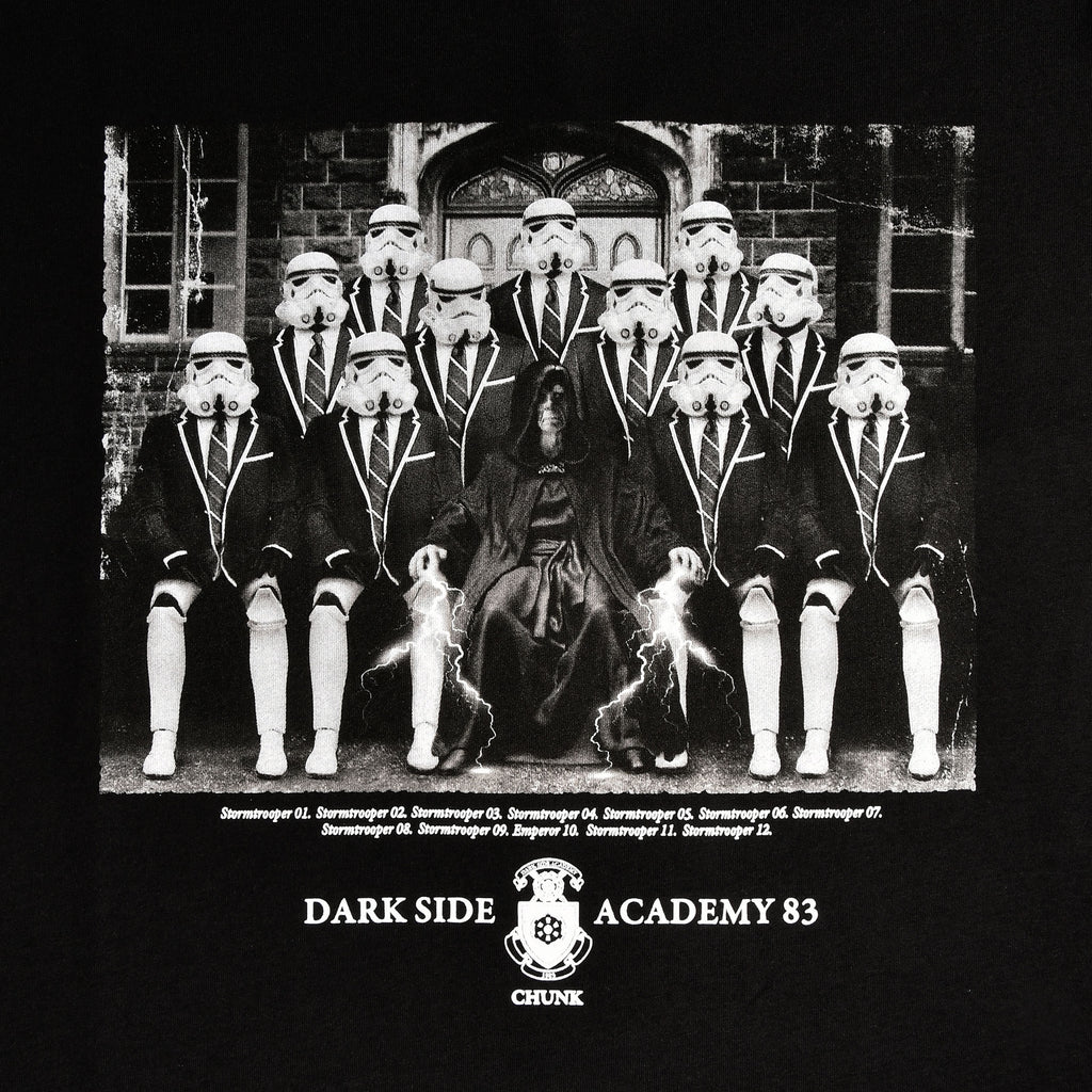 Zdjęcie produktu Koszulka Dark Side Academy 83 dla fanów Star Wars czarna
