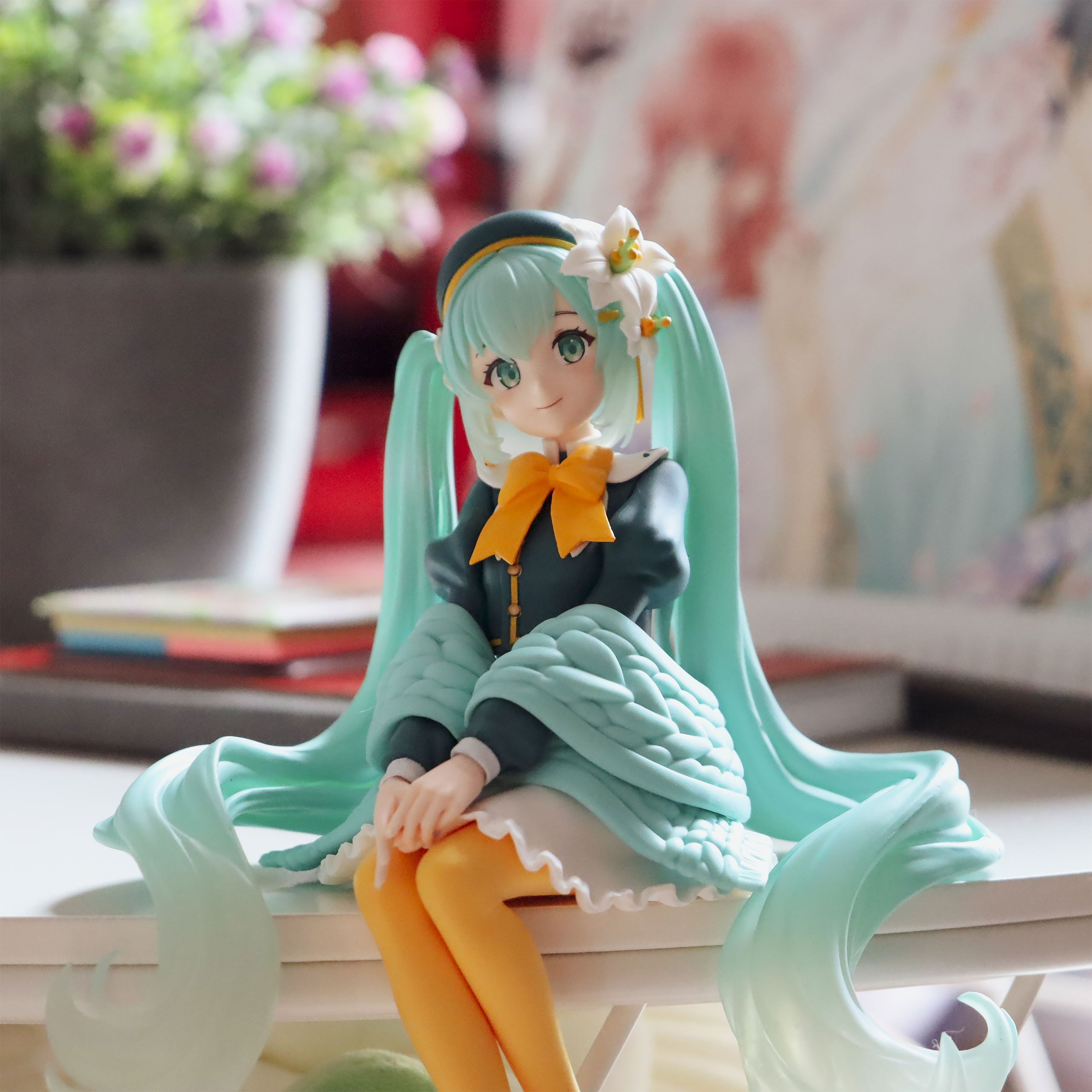 Zdjęcie produktu Hatsune Miku - Flower Fairy Lily Noodle Stopper Figurka