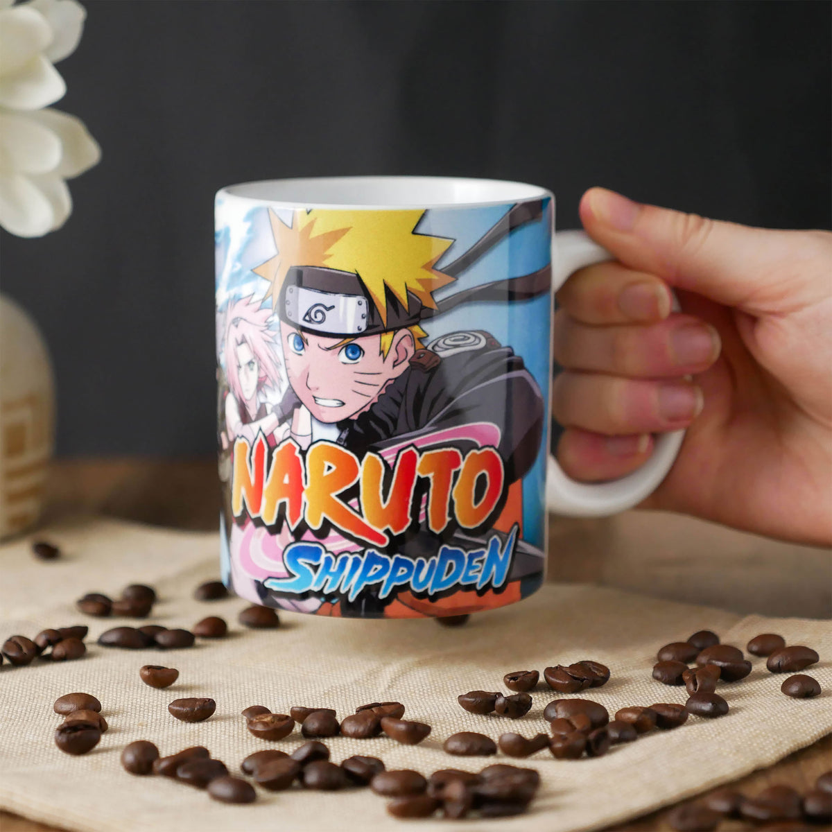 Zdjęcie produktu Naruto Shippuden - Kubek z grupą