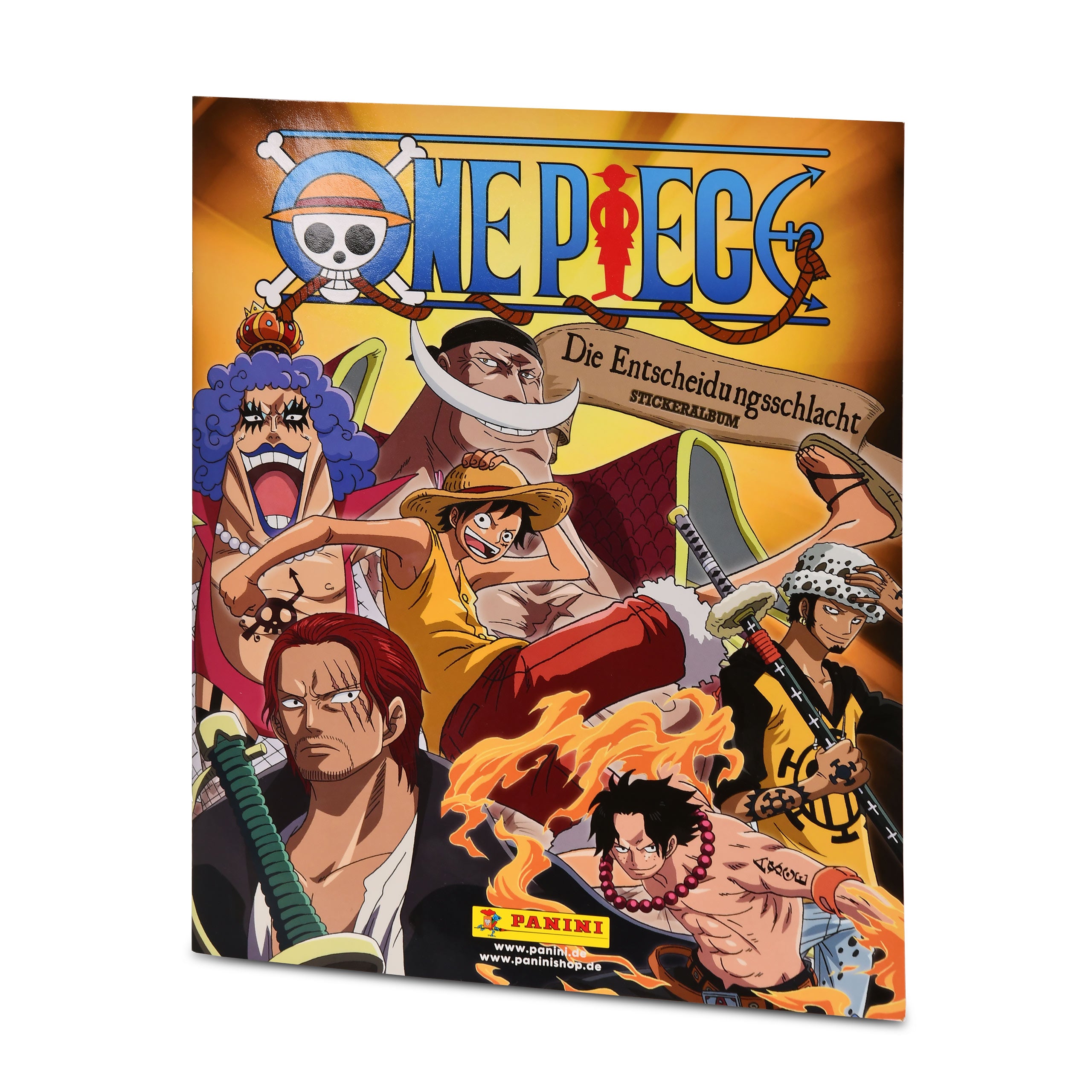 Zdjęcie produktu One Piece - Album naklejek załogi pirackiej w miękkiej oprawie