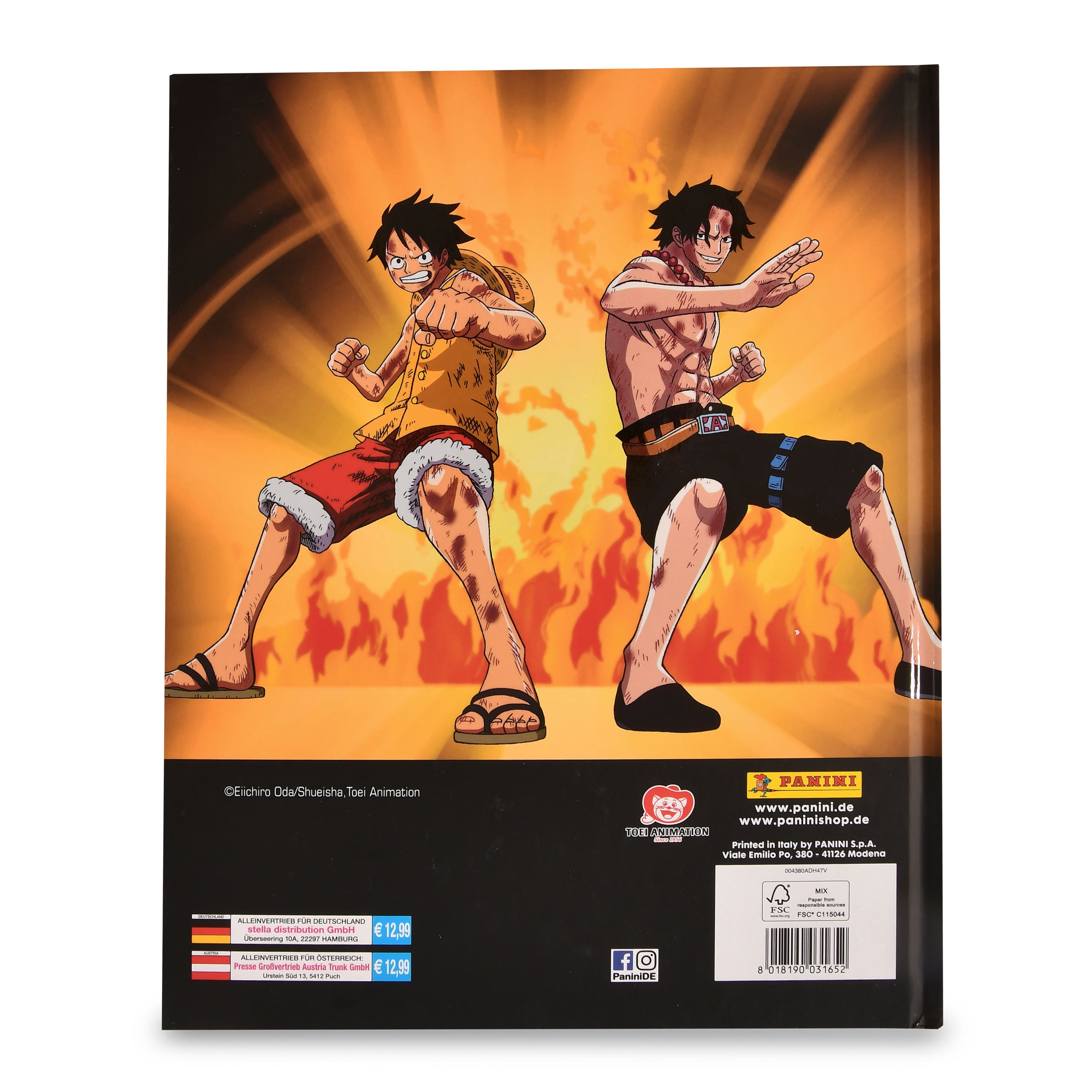 Zdjęcie produktu One Piece - Album naklejek załogi pirackiej w twardej oprawie
