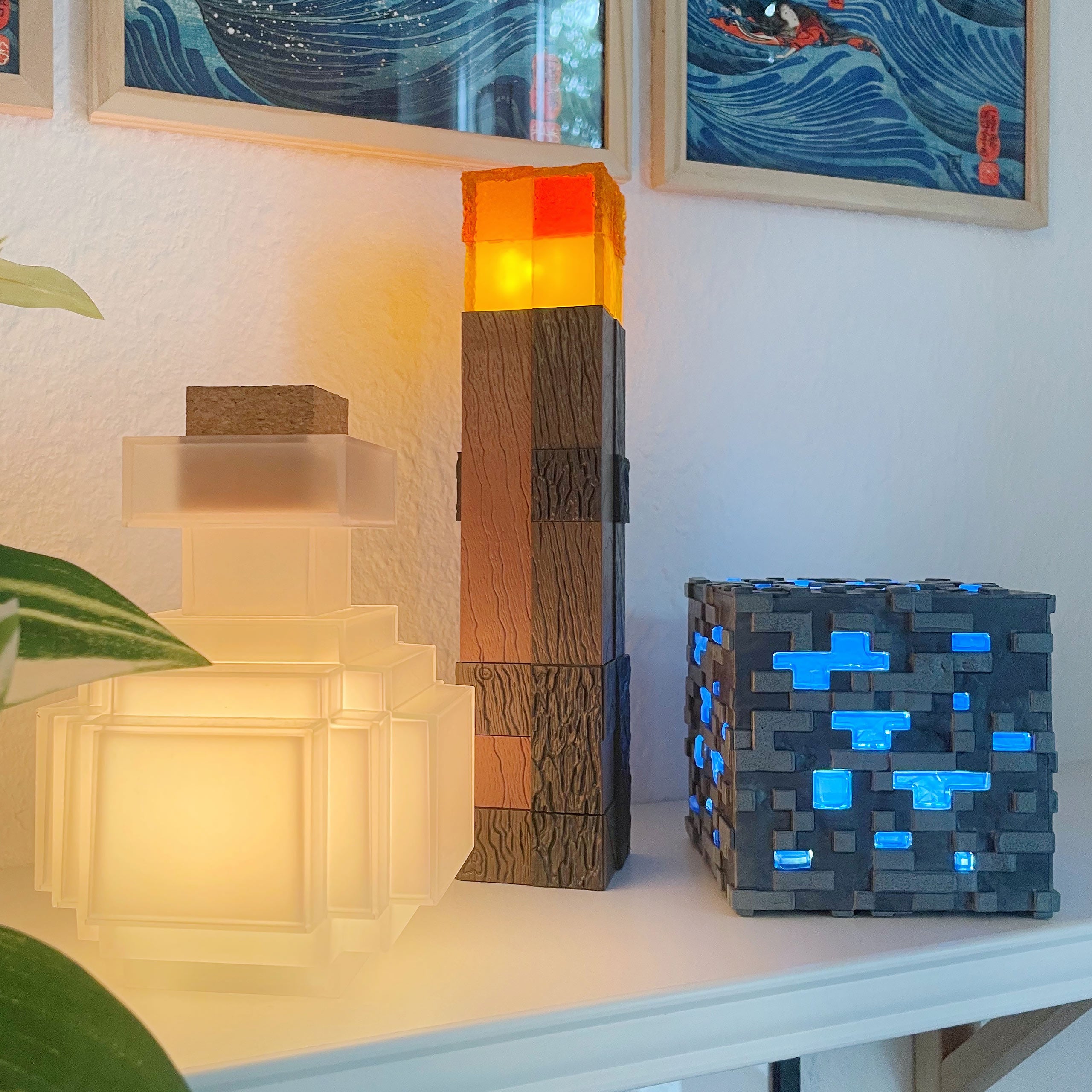 Product image Minecraft - Diamond Ore Table Lamp