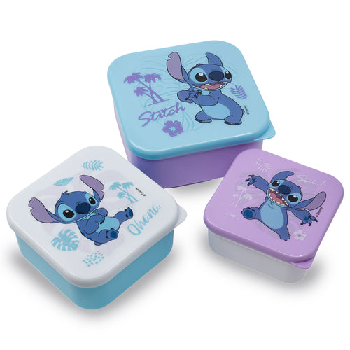 Zdjęcie produktu Stitch Lunchbox zestaw 3 szt. - Lilo & Stitch