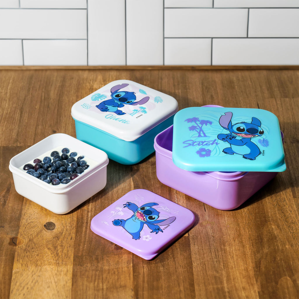 Zdjęcie produktu Stitch Lunchbox zestaw 3 szt. - Lilo & Stitch