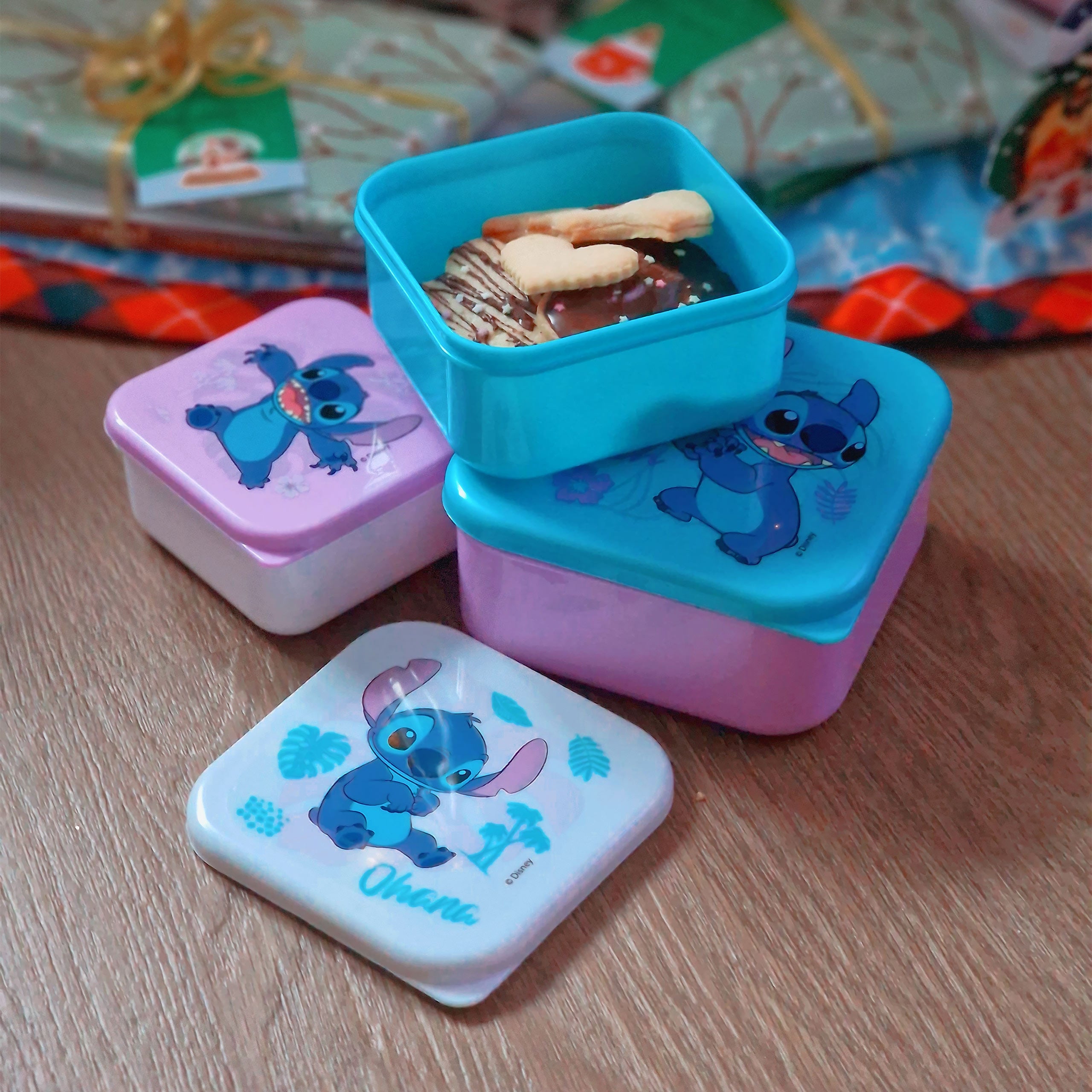 Zdjęcie produktu Stitch Lunchbox zestaw 3 szt. - Lilo & Stitch