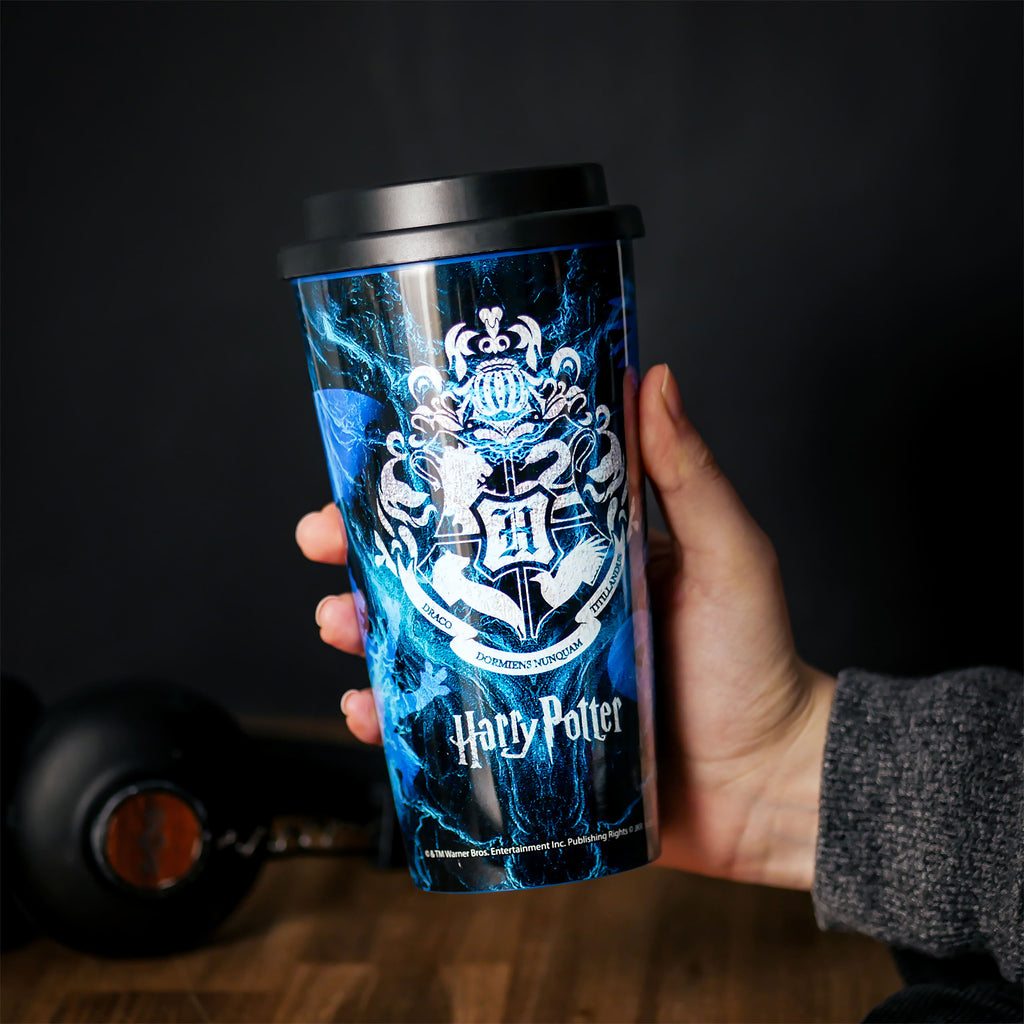 Zdjęcie produktu Harry Potter - Kubek Termiczny z Logo Hogwartu
