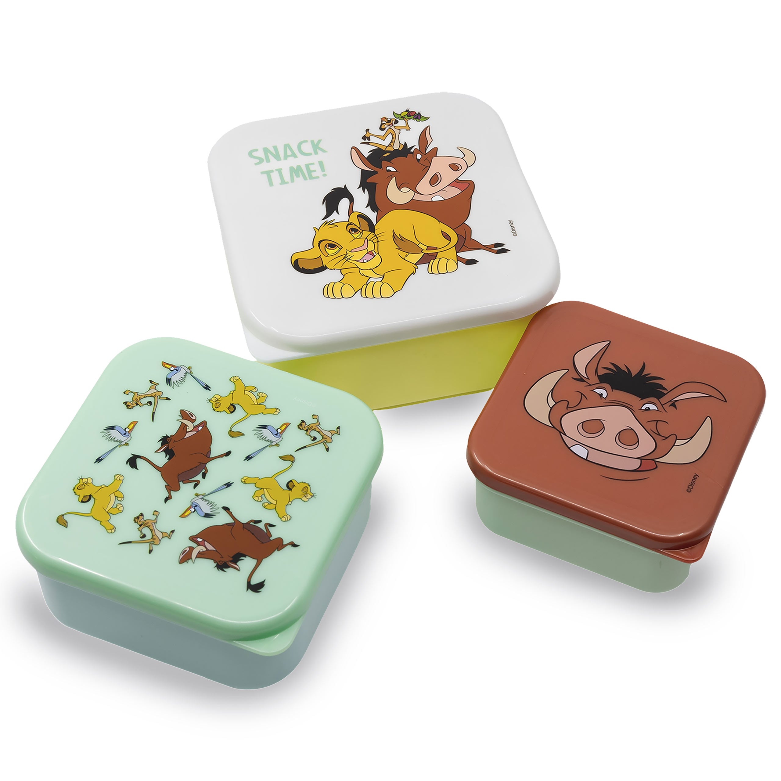 Zdjęcie produktu Król Lew - Simba and Friends Zestaw 3 śniadaniówek