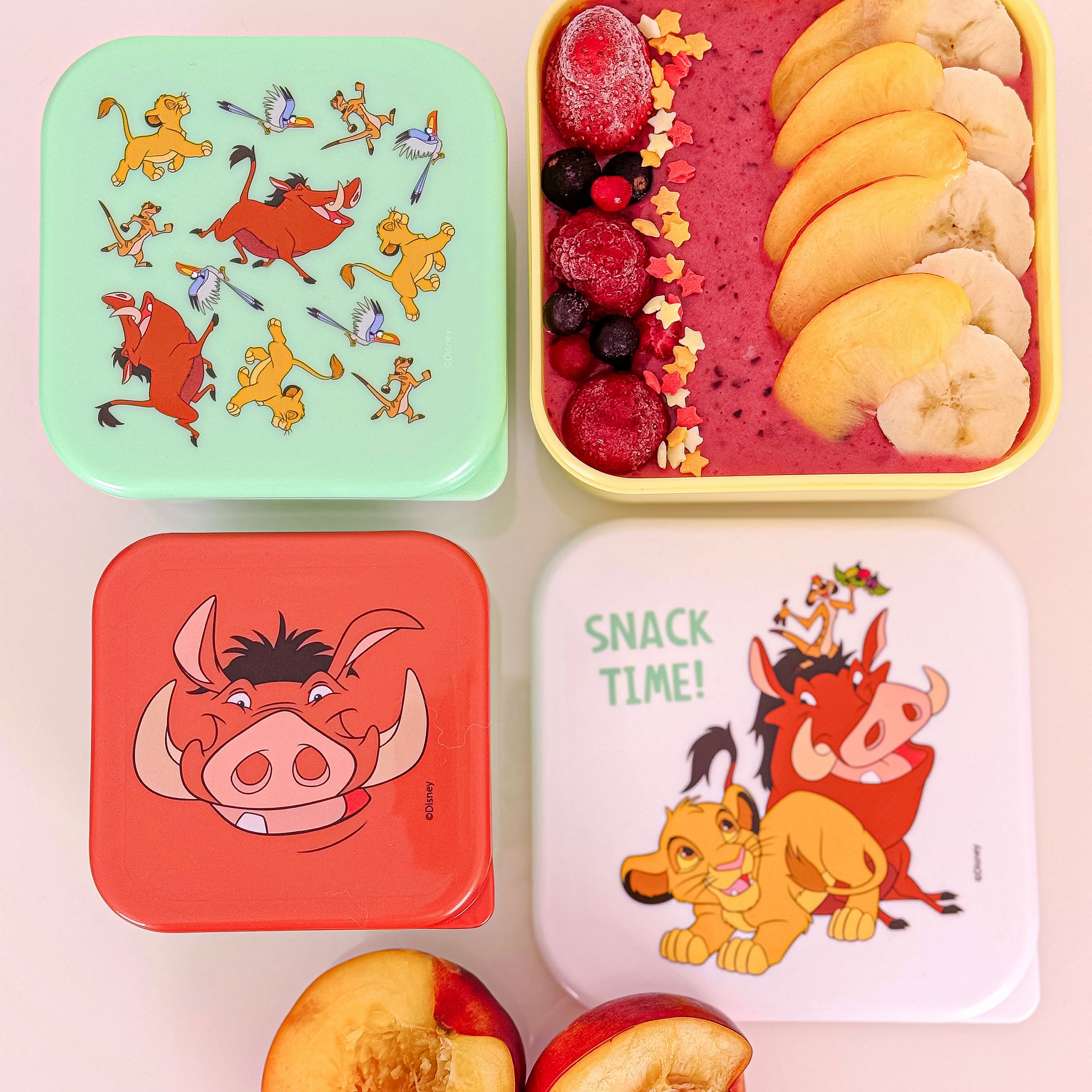 Zdjęcie produktu Król Lew - Simba and Friends Zestaw 3 śniadaniówek