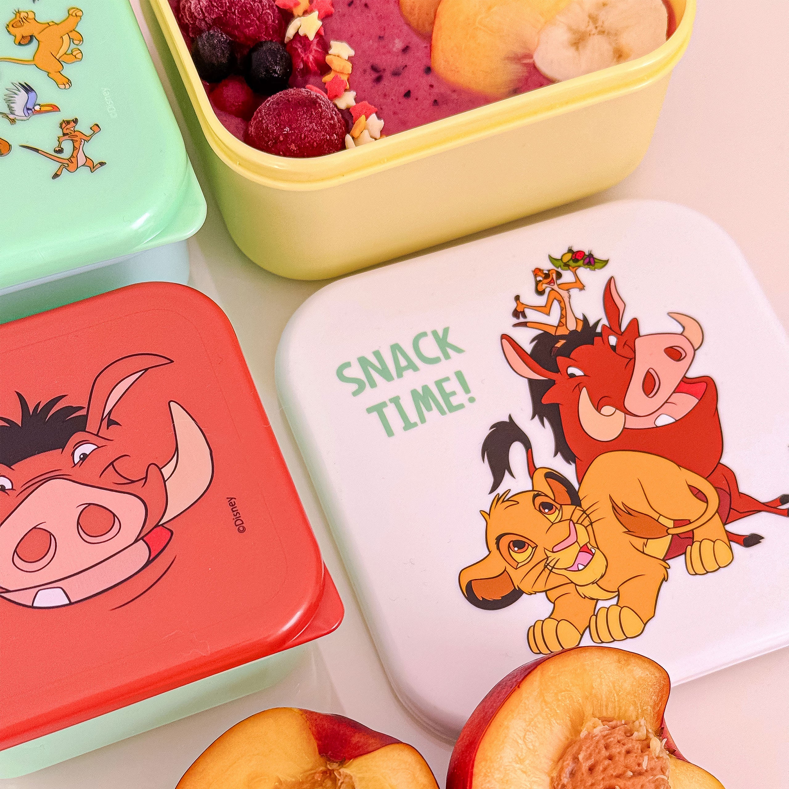 Zdjęcie produktu Król Lew - Simba and Friends Zestaw 3 śniadaniówek