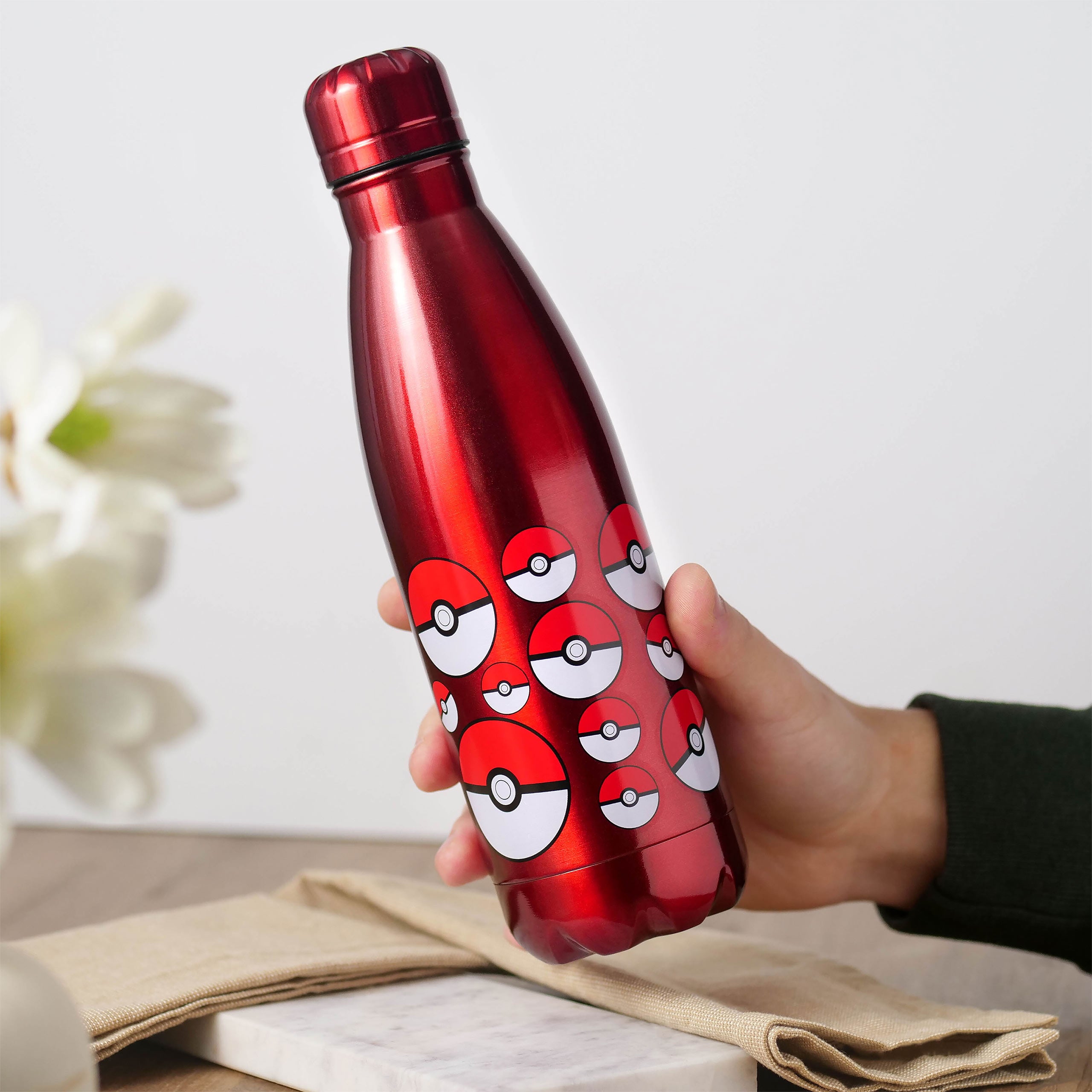 Zdjęcie produktu Butelka na napoje Pokeball - Pokemon