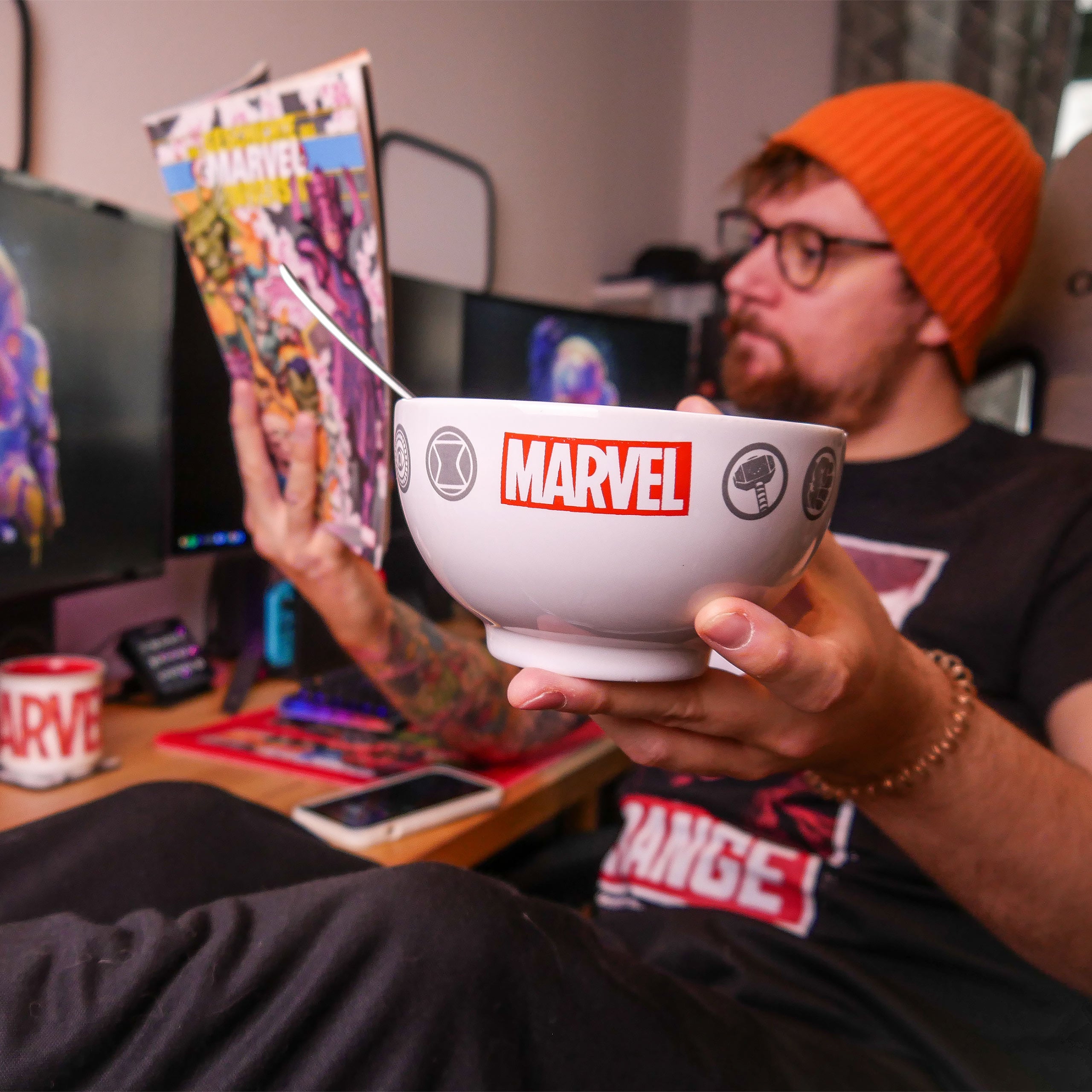 Zdjęcie produktu Marvel - Miska śniadaniowa Icons