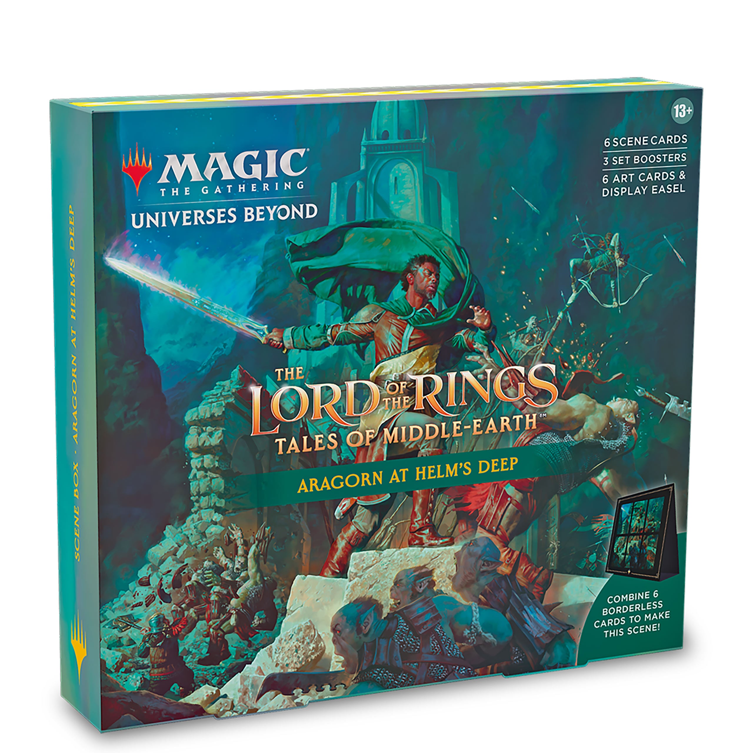 Zdjęcie produktu Władca Pierścieni Tales of Middle-Earth - Aragorn At Helm's Deep Character Box - Magic The Gathering