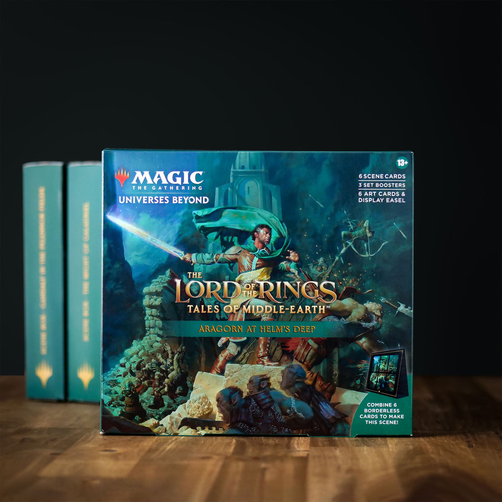 Zdjęcie produktu Władca Pierścieni Tales of Middle-Earth - Aragorn At Helm's Deep Character Box - Magic The Gathering