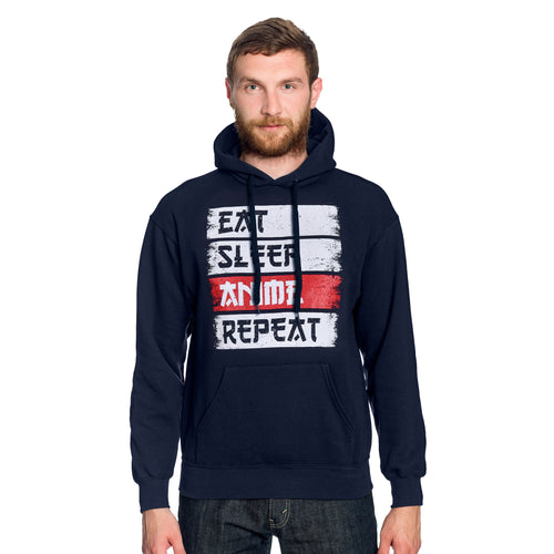 Product image Daily Routine Hoodie for Anime Fans blue