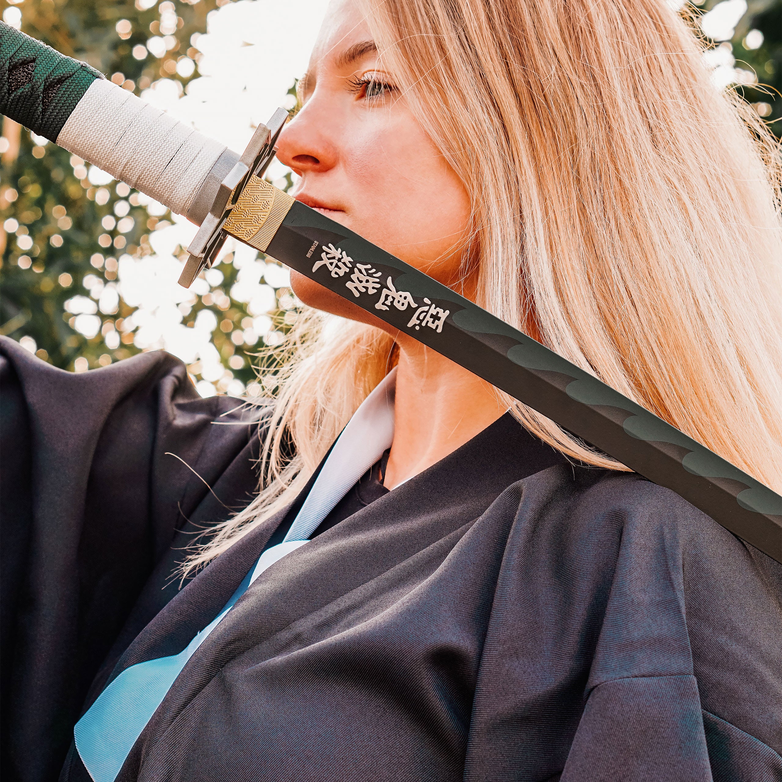Zdjęcie produktu Sanemi Katana Replika z Saya dla fanów Demon Slayer