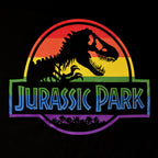 Zdjęcie produktu Jurassic Park - T-shirt z logo Pride czarny