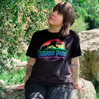 Zdjęcie produktu Jurassic Park - T-shirt z logo Pride czarny