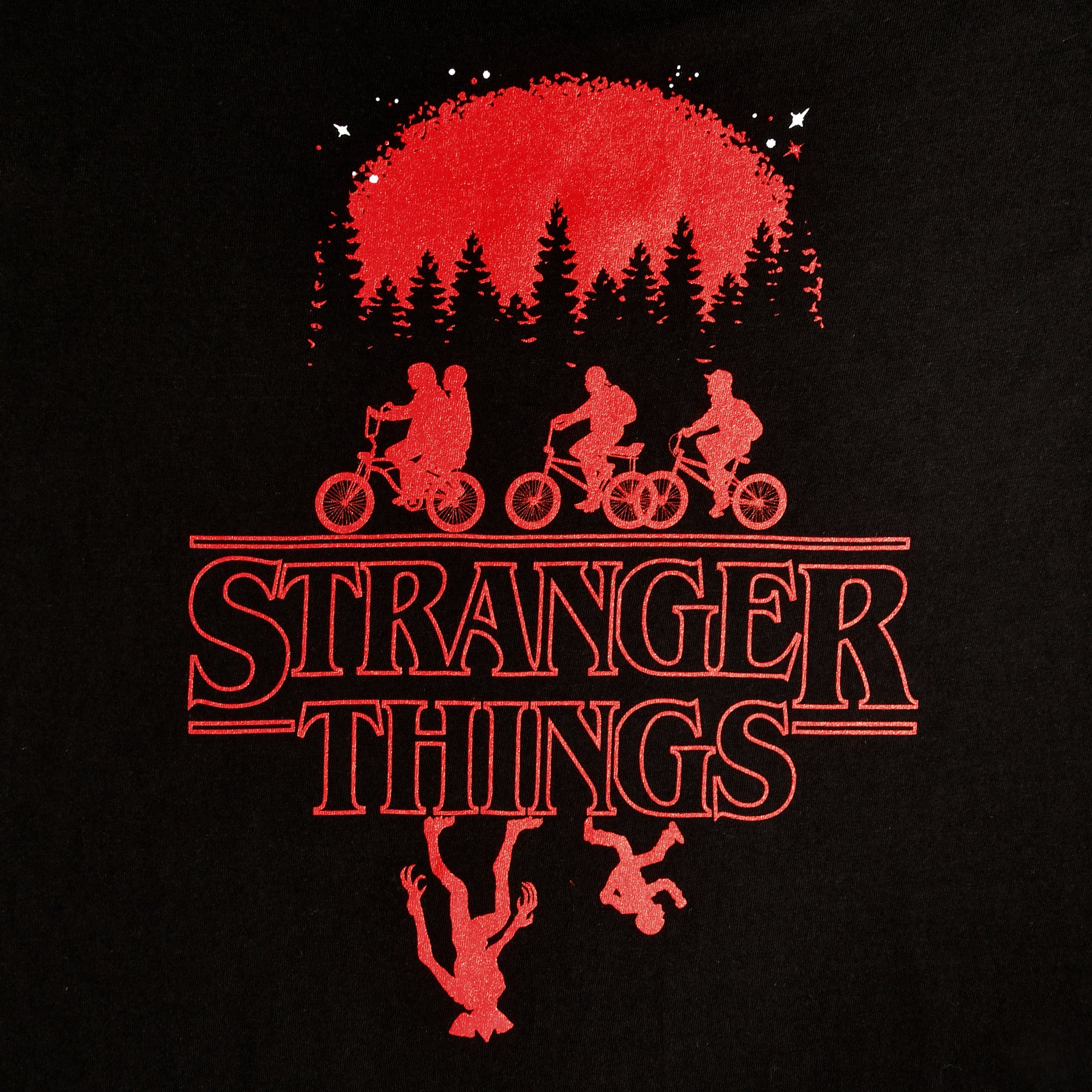 Zdjęcie produktu Stranger Things - Silhouette T-Shirt czarne