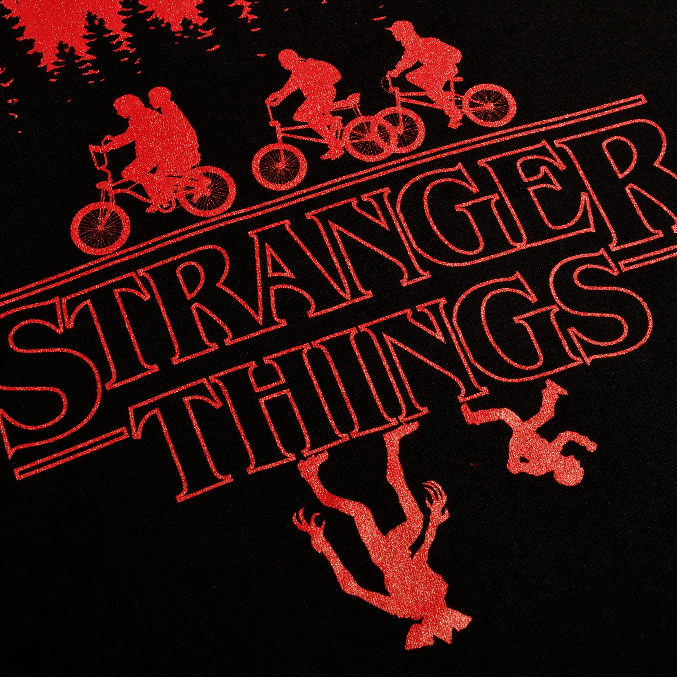 Zdjęcie produktu Stranger Things - Silhouette T-Shirt czarne