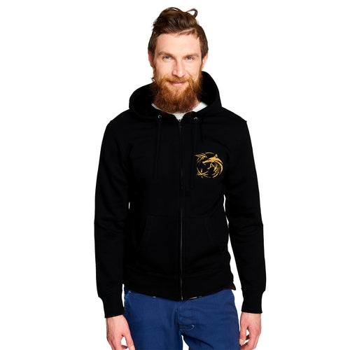 Product image Witcher - Geralt White Wolf Hoodie Black