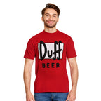 Zdjęcie produktu Duff Beer - Logo T-Shirt czerwony