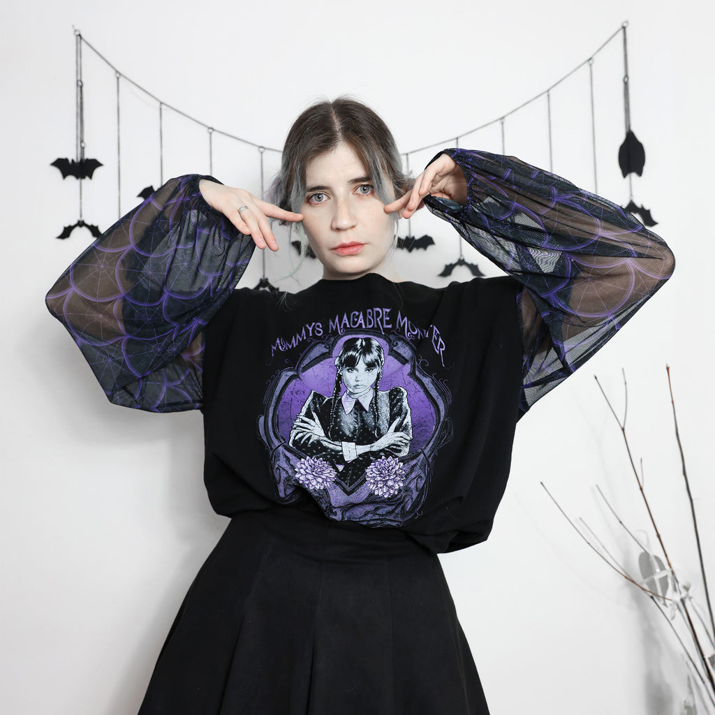 Zdjęcie produktu Wednesday - Mommys Monster Crop Sweater