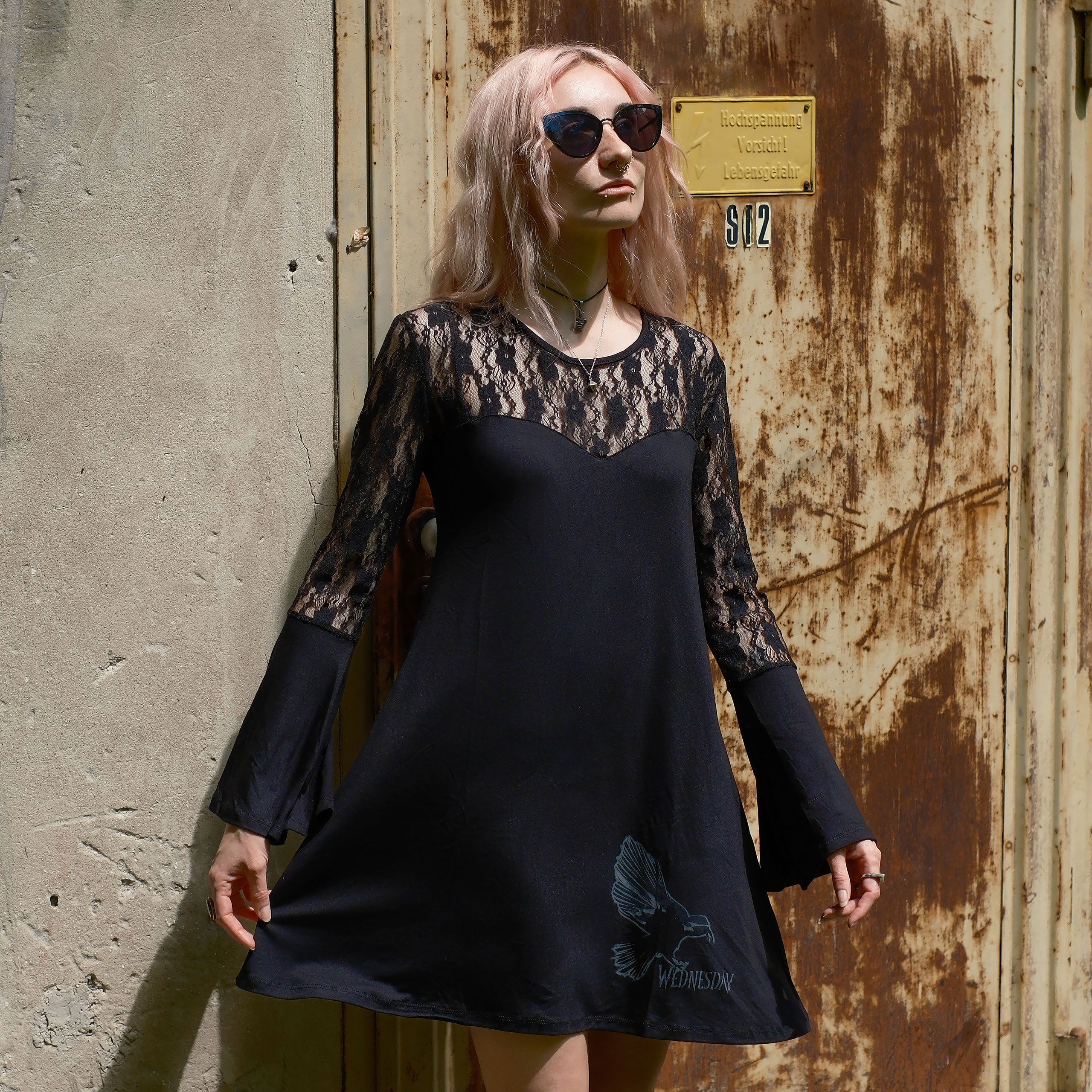 Zdjęcie produktu Wednesday - Darkness Minikleid
