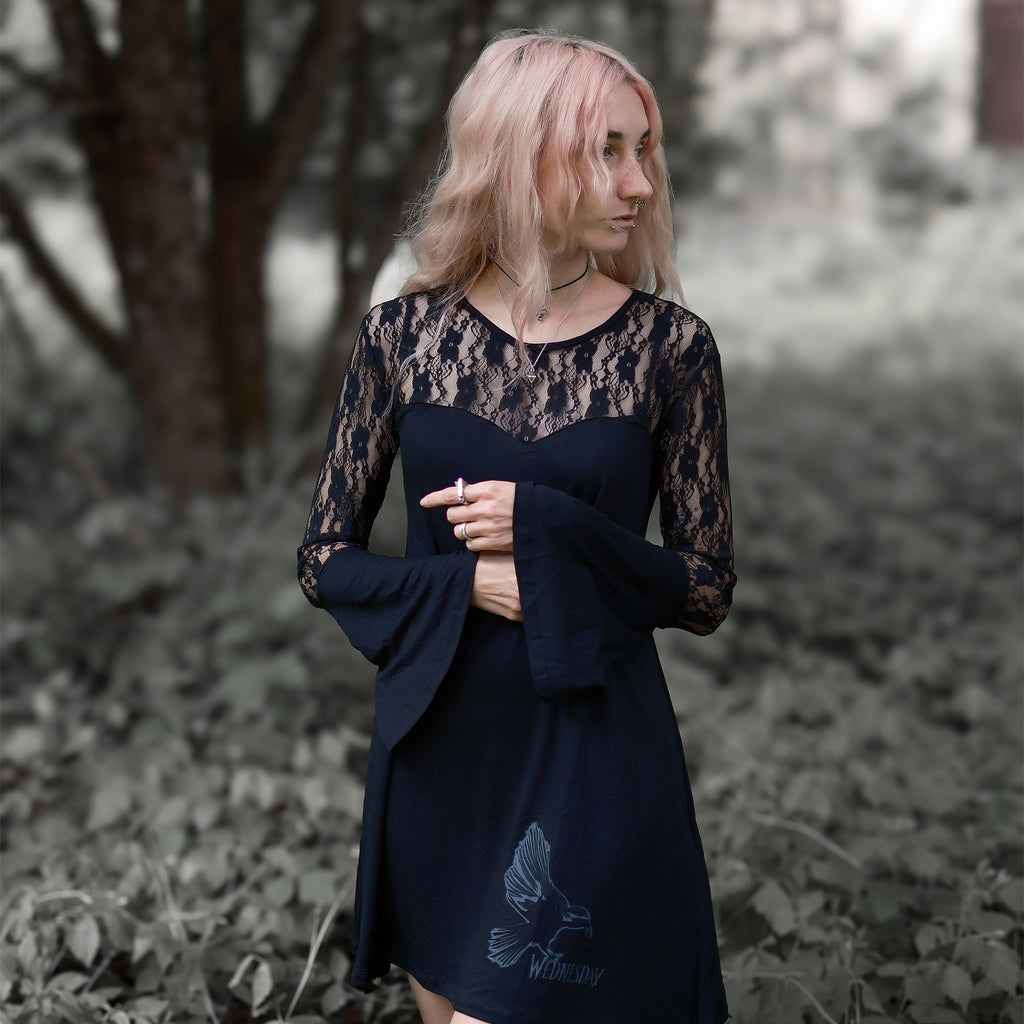 Zdjęcie produktu Wednesday - Darkness Minikleid