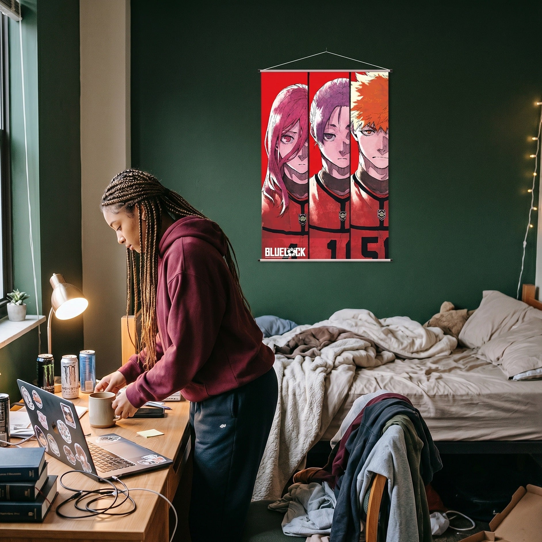 Zdjęcie produktu Blue Lock - Zespół Czerwonych Plakat Ścienny