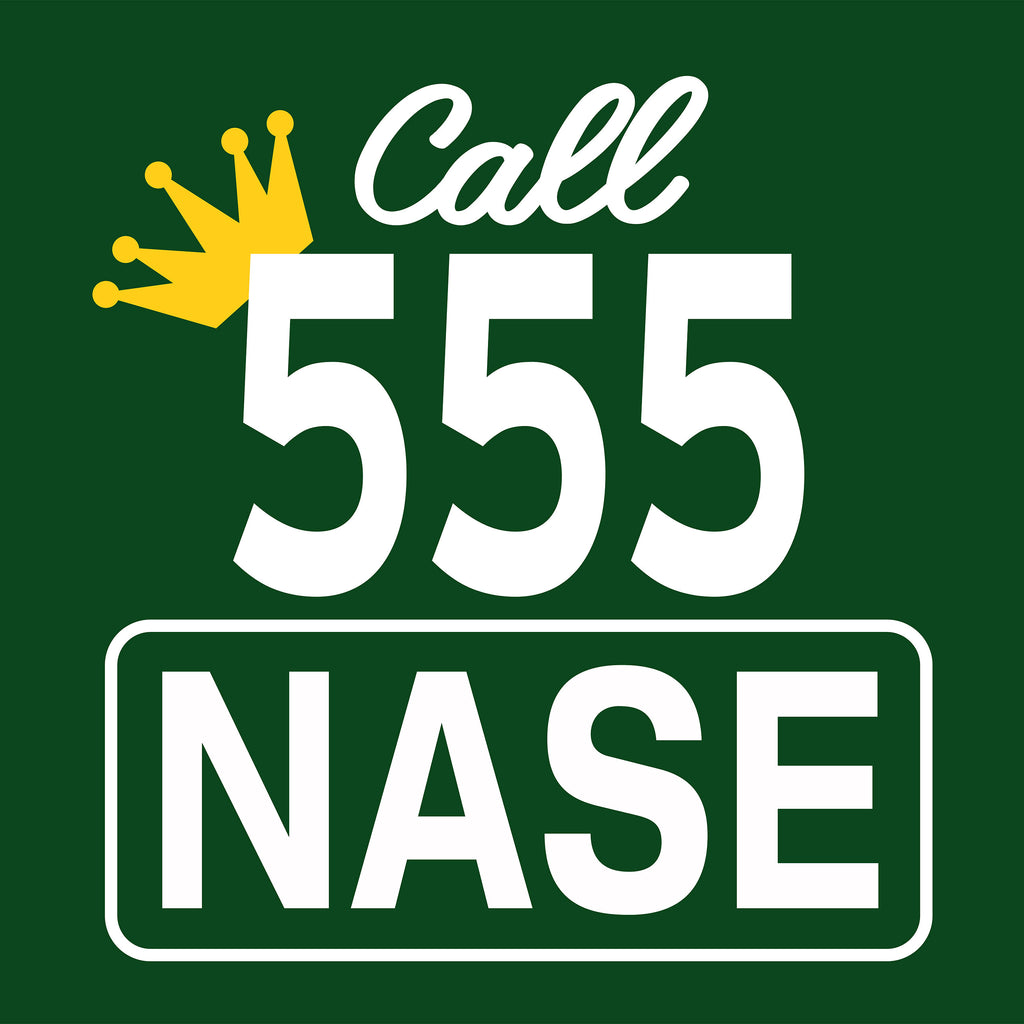 Zdjęcie produktu Call 555 Nose T-Shirt dla fanów King of Queens zielony