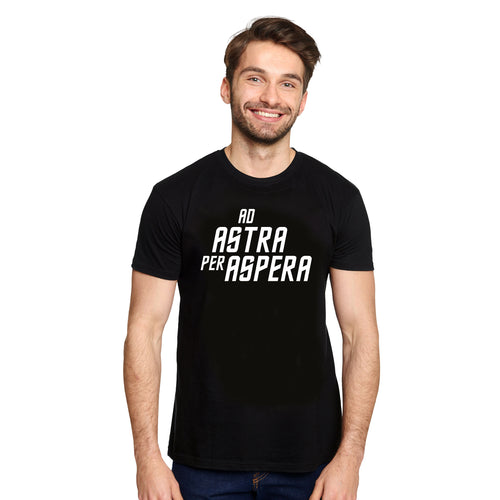 Product image Ad Astra Per Aspera T-Shirt for Star Trek Fans Black