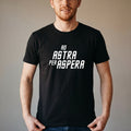 Zdjęcie produktu Ad Astra Per Aspera T-Shirt dla fanów Star Trek czarne