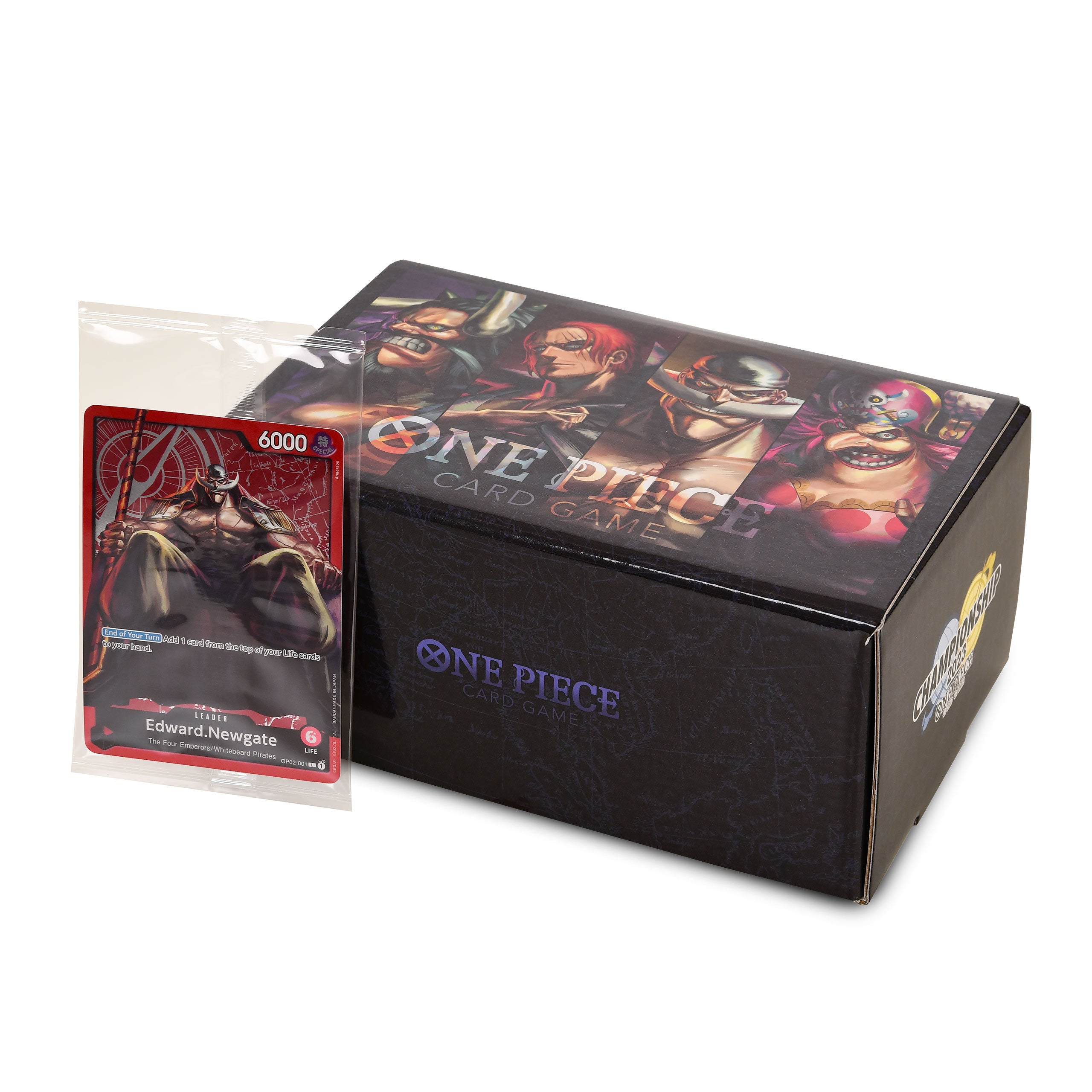 Zdjęcie produktu One Piece Card Game - Czterej Cesarze Mata do Gry i Pudełko do Przechowywania