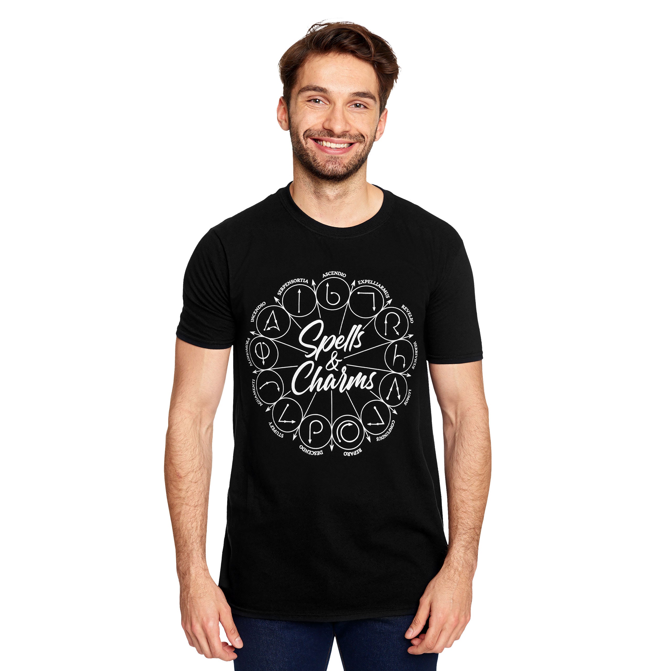 Product image Harry Potter - Spells And Charms T-Shirt Black