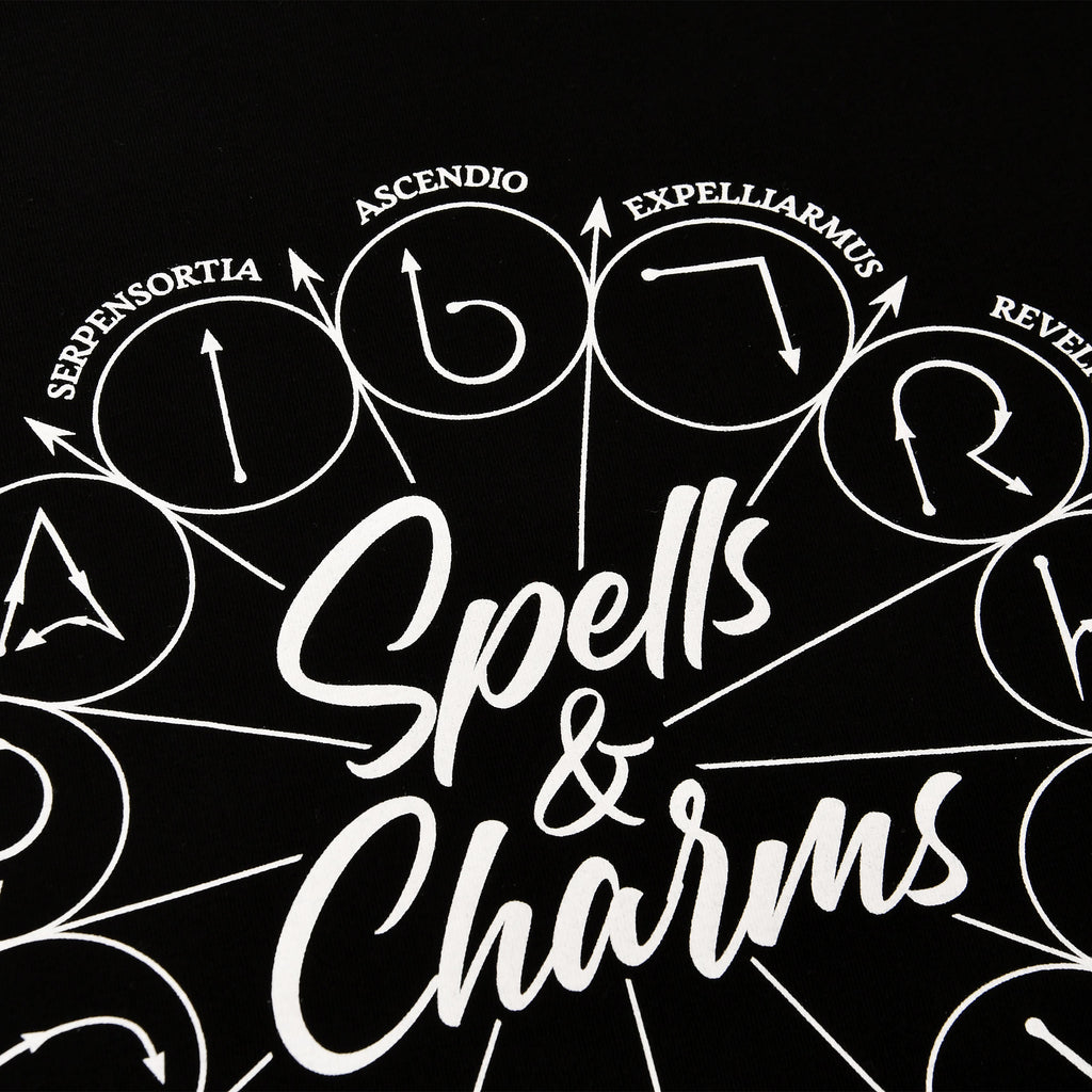Product image Harry Potter - Spells And Charms T-Shirt Black