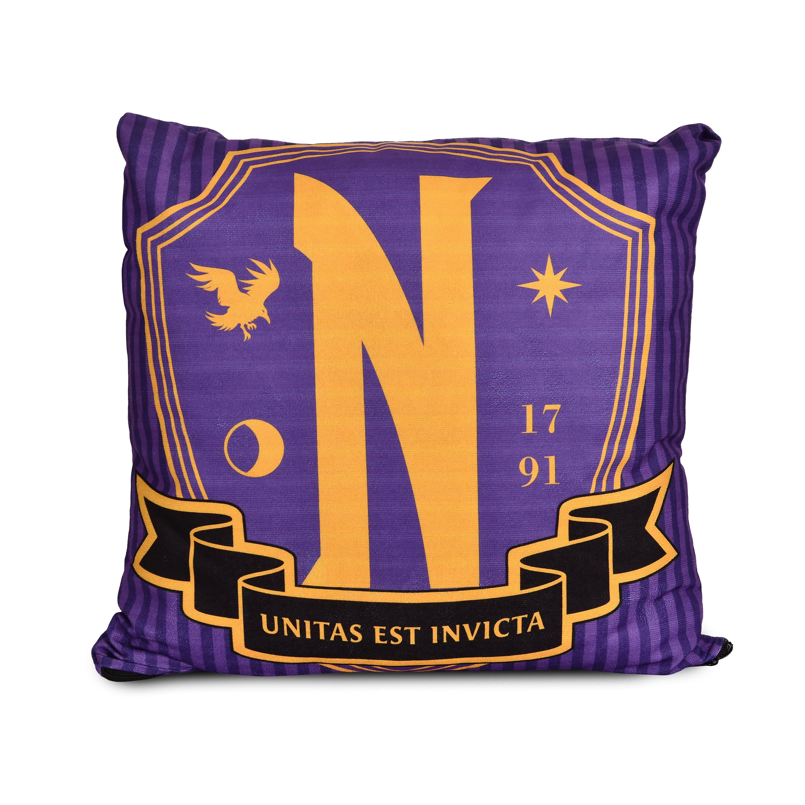 Zdjęcie produktu Wednesday - Poduszka z logo Nevermore Academy