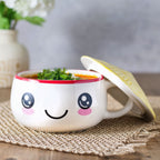 Zdjęcie produktu Kawaii kubek z pokrywką dla fanów anime