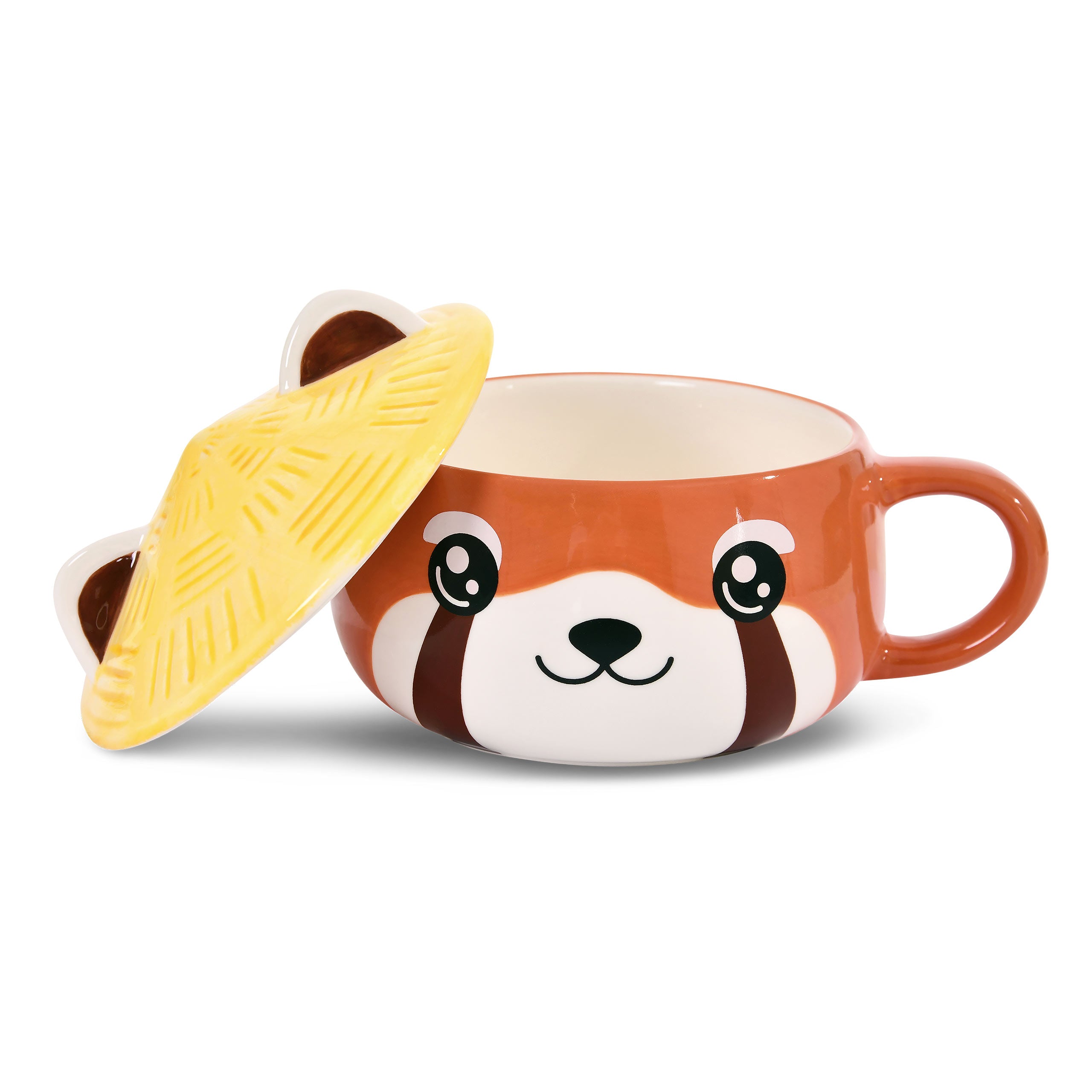 Product image Red Panda Kawaii Mug with Lid for Anime Fans