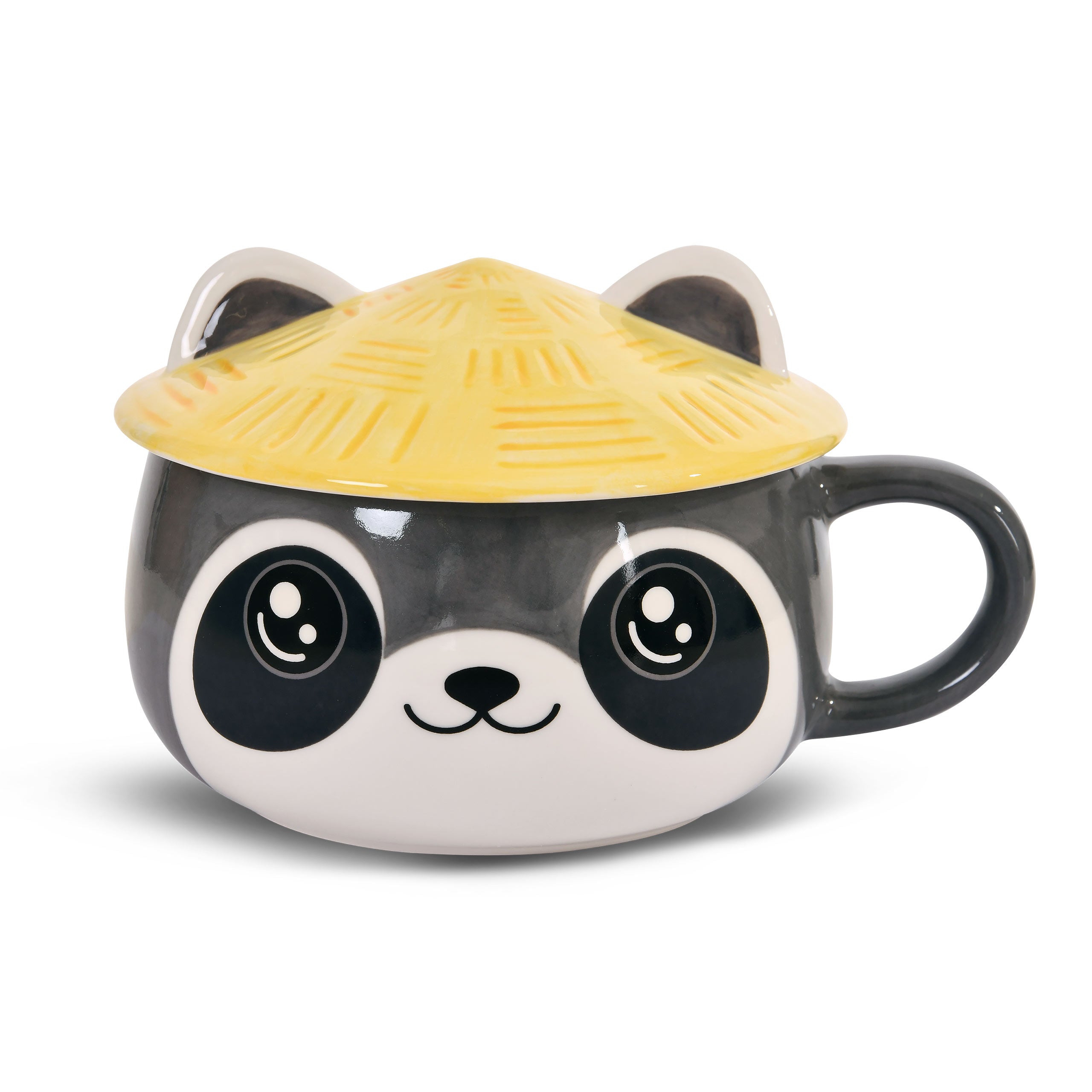 Zdjęcie produktu Kubek Szop Kawaii z pokrywką dla fanów anime