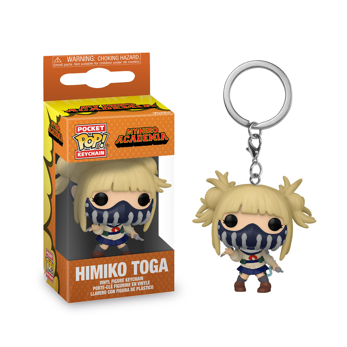 Zdjęcie produktu My Hero Academia - Toga z maską Funko Pop brelok