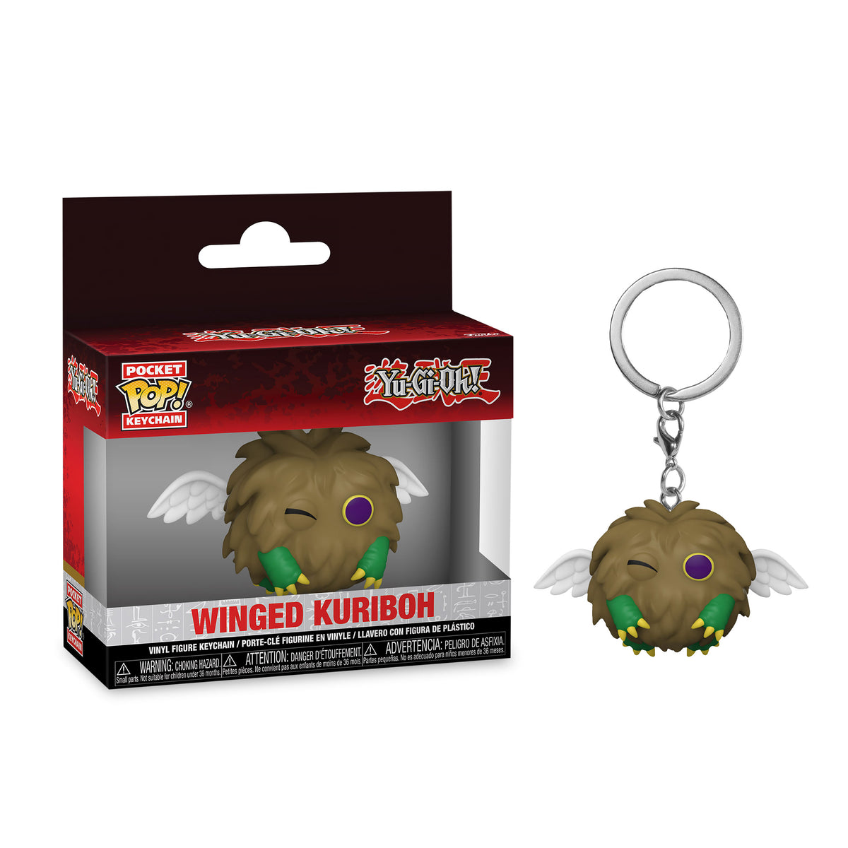 Zdjęcie produktu Yu-Gi-Oh! - Winged Kuriboh Funko Pop brelok do kluczy