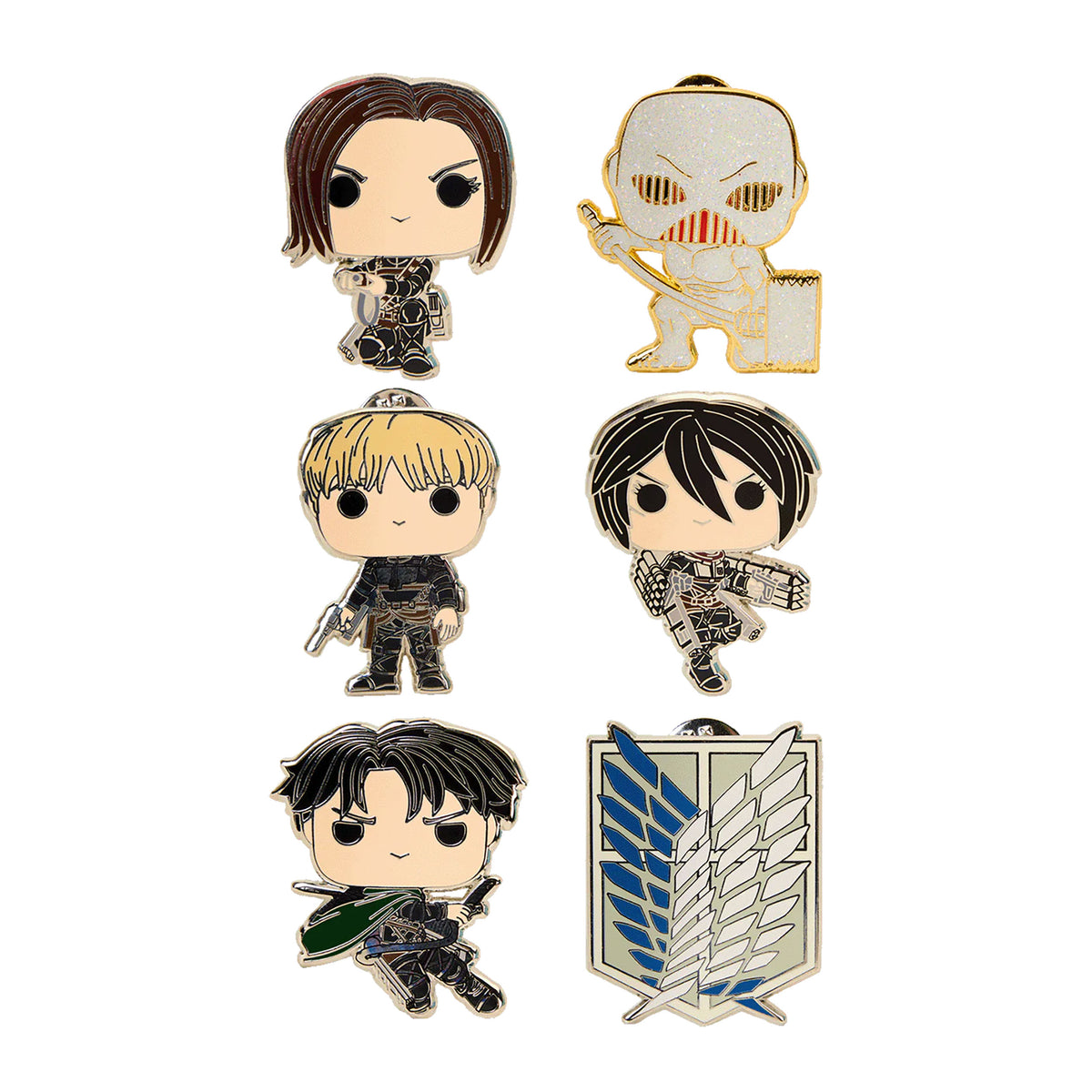 Zdjęcie produktu Attack on Titan - Mystery Characters Funko Pop Pin