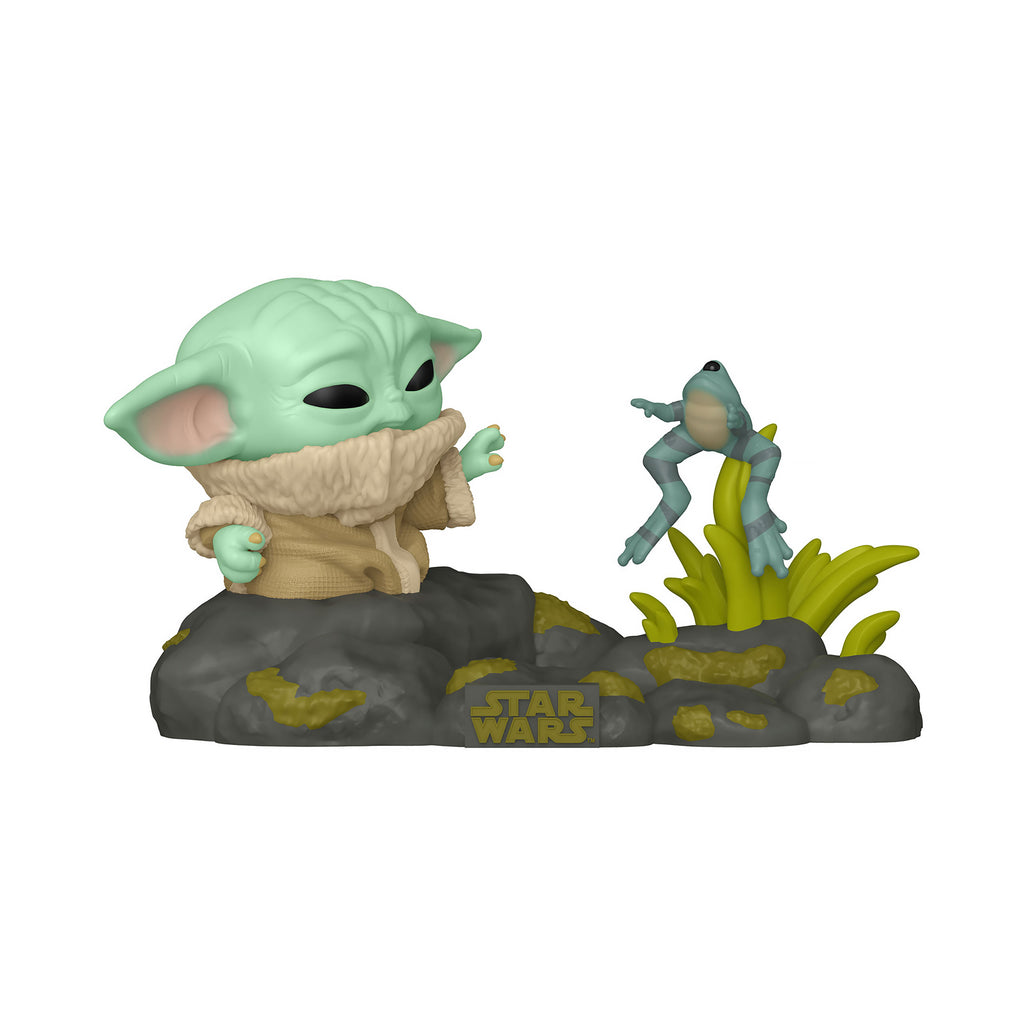 Zdjęcie produktu Grogu z żabą Funko Pop Figurka - Star Wars The Mandalorian