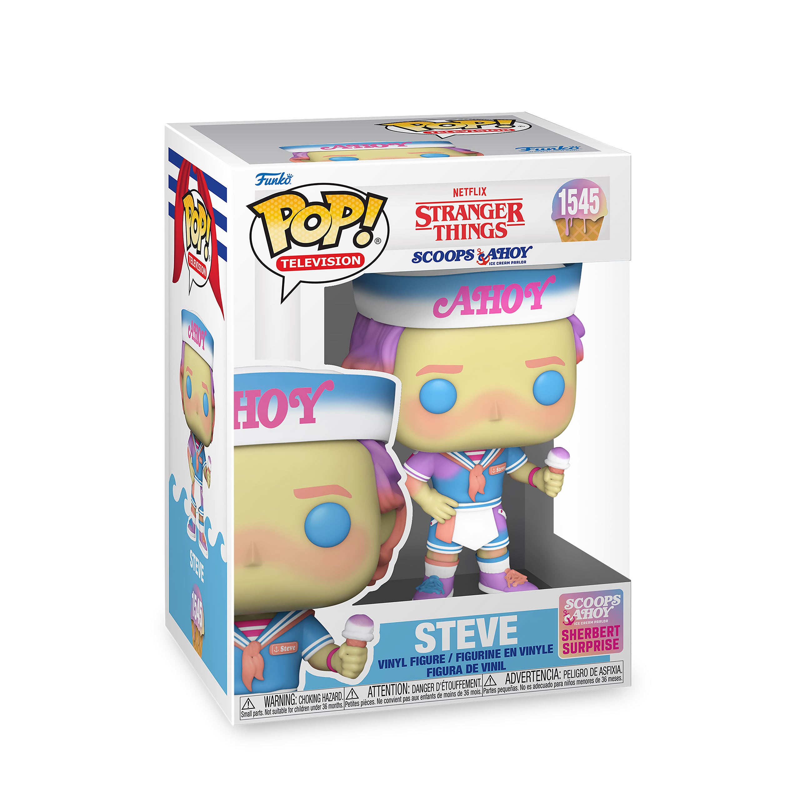 Zdjęcie produktu Stranger Things - Steve (Scoops Ahoy) Figurka Funko Pop