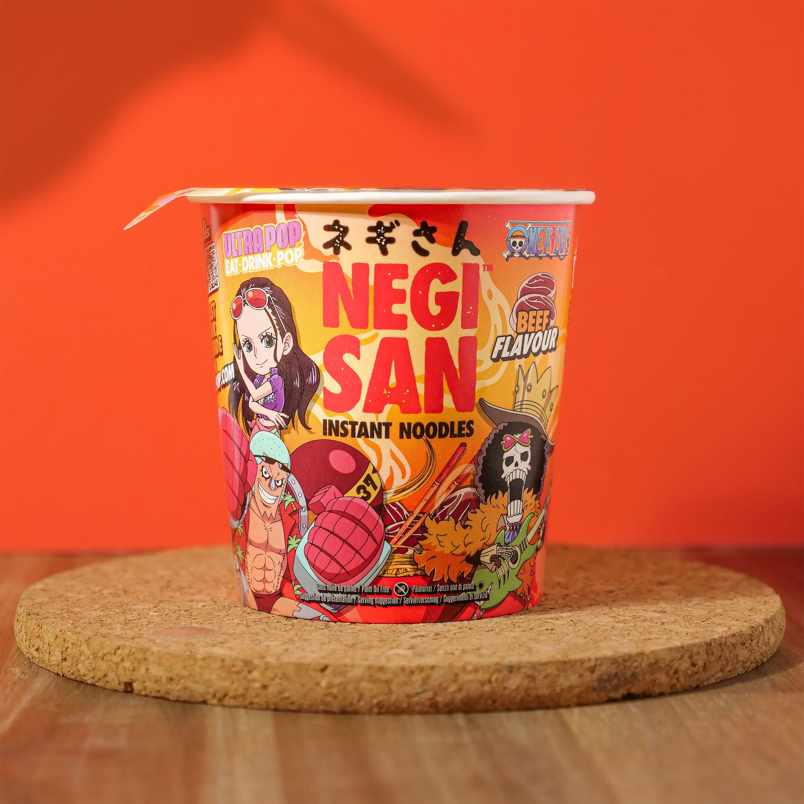 Zdjęcie produktu One Piece Ramen - Robin, Franky i Brook Wołowina Instant-Noodles