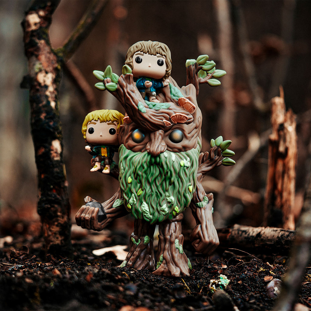 Zdjęcie produktu Władca Pierścieni - Drzewiec z Merrym i Pippinem Funko Pop figurka