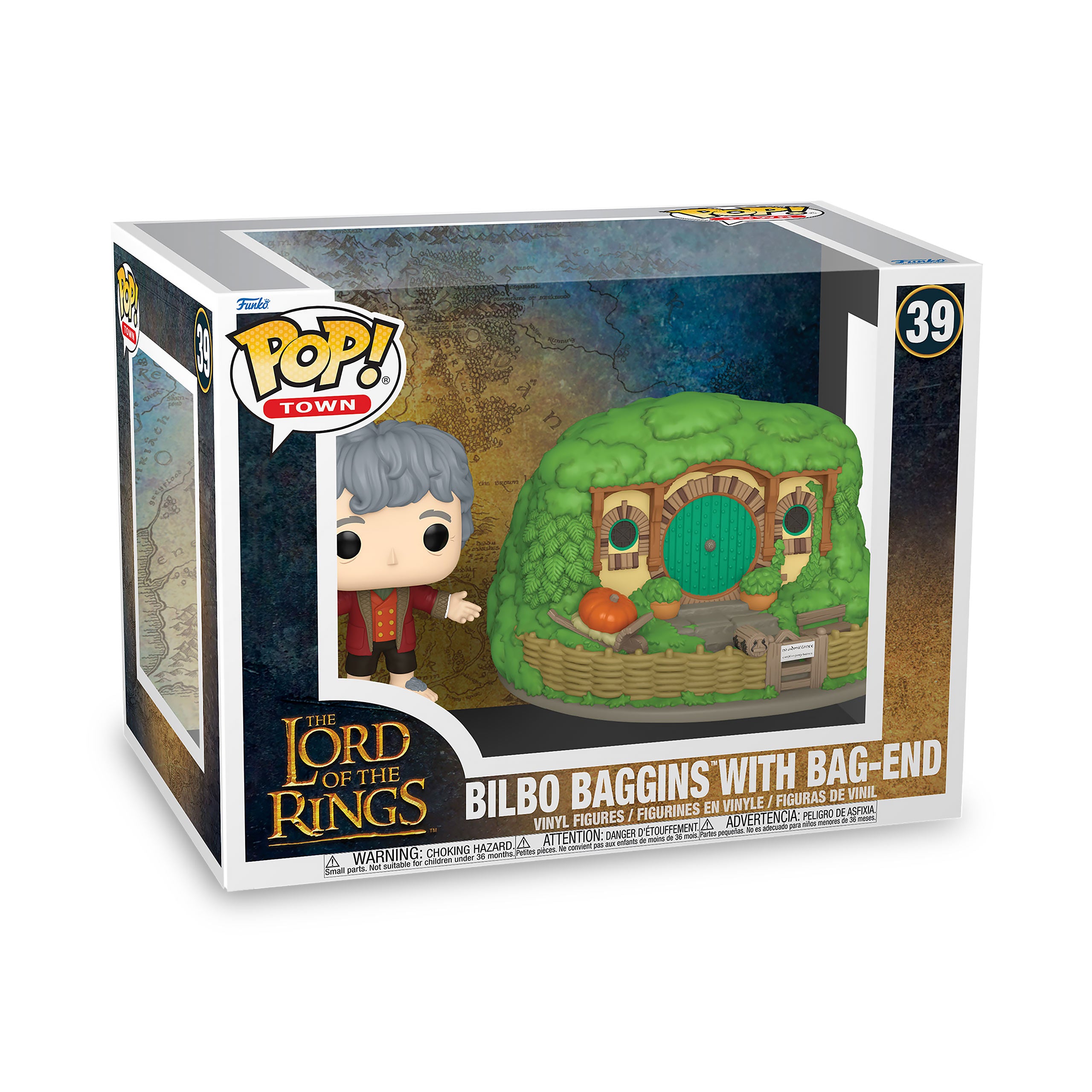 Zdjęcie produktu Władca Pierścieni - Bilbo w Bag End Funko Pop Figurka Diorama