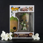 Product image Marvel - We Are Groot Iron Man Funko Pop Bobblehead Figure