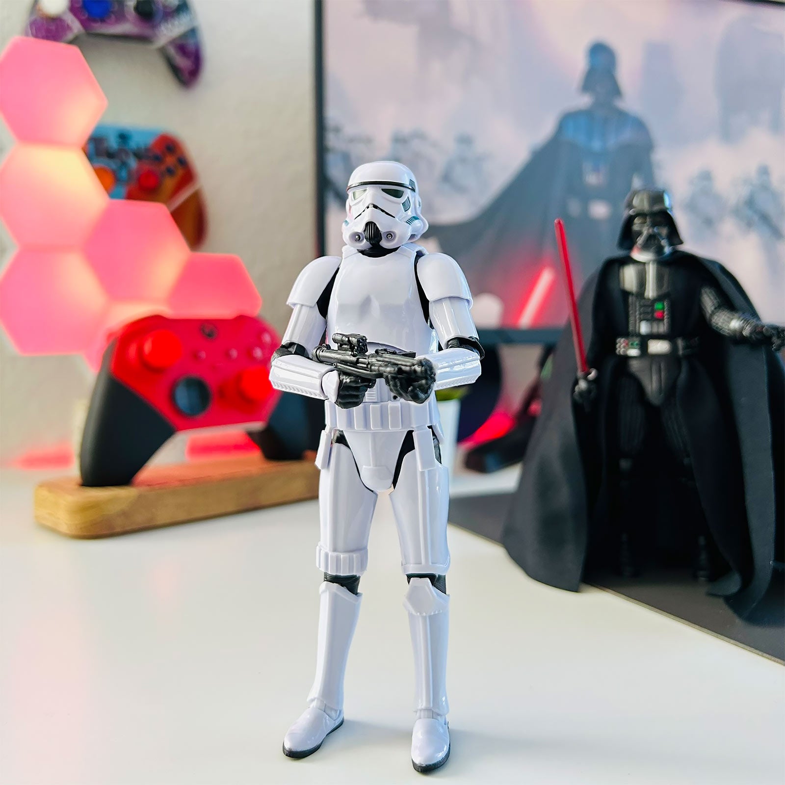 Zdjęcie produktu Star Wars - Imperialny Szturmowiec z Blasterem Black Series Figurka Akcji